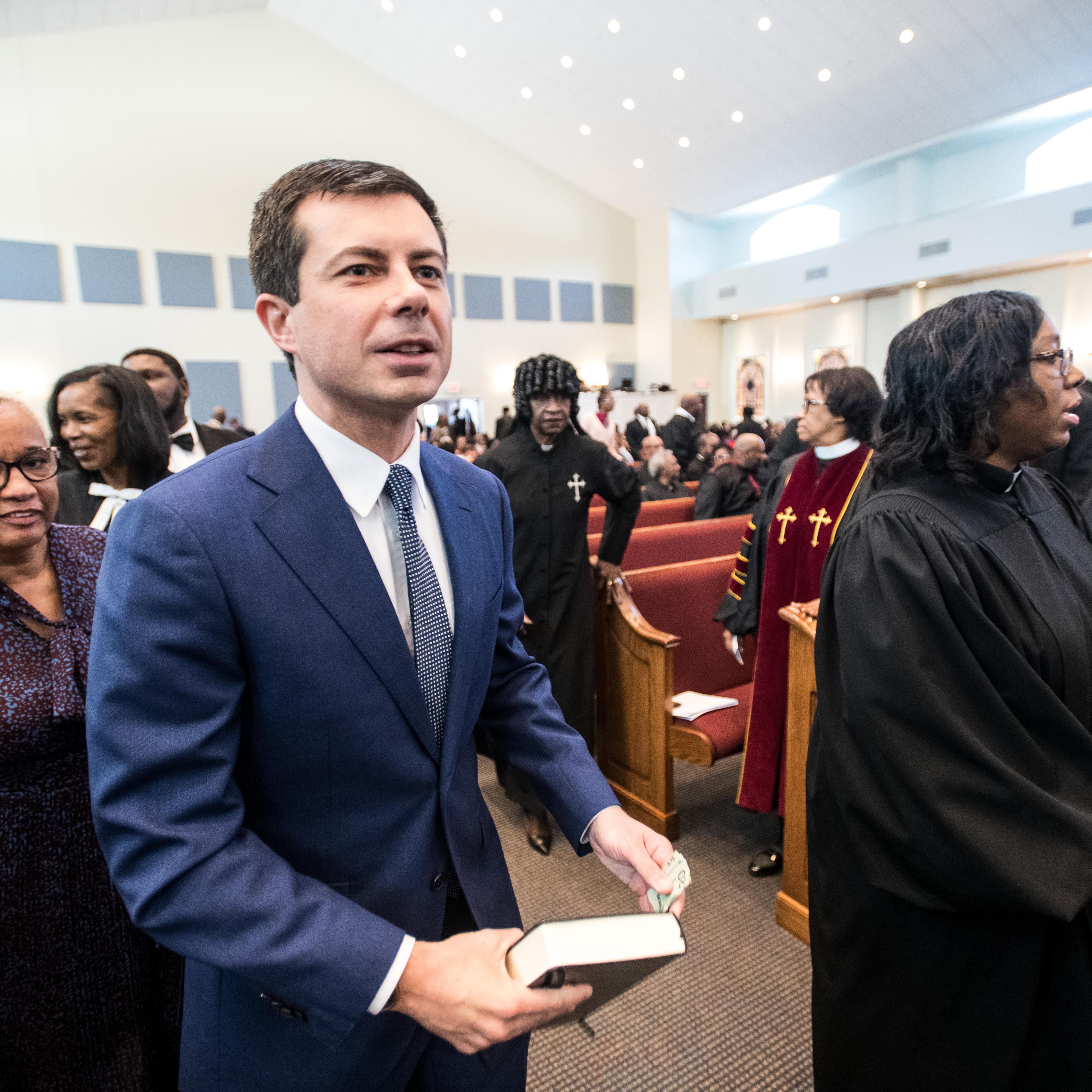 Presidential Candidate Pete Buttigieg Campaigns In South Carolina