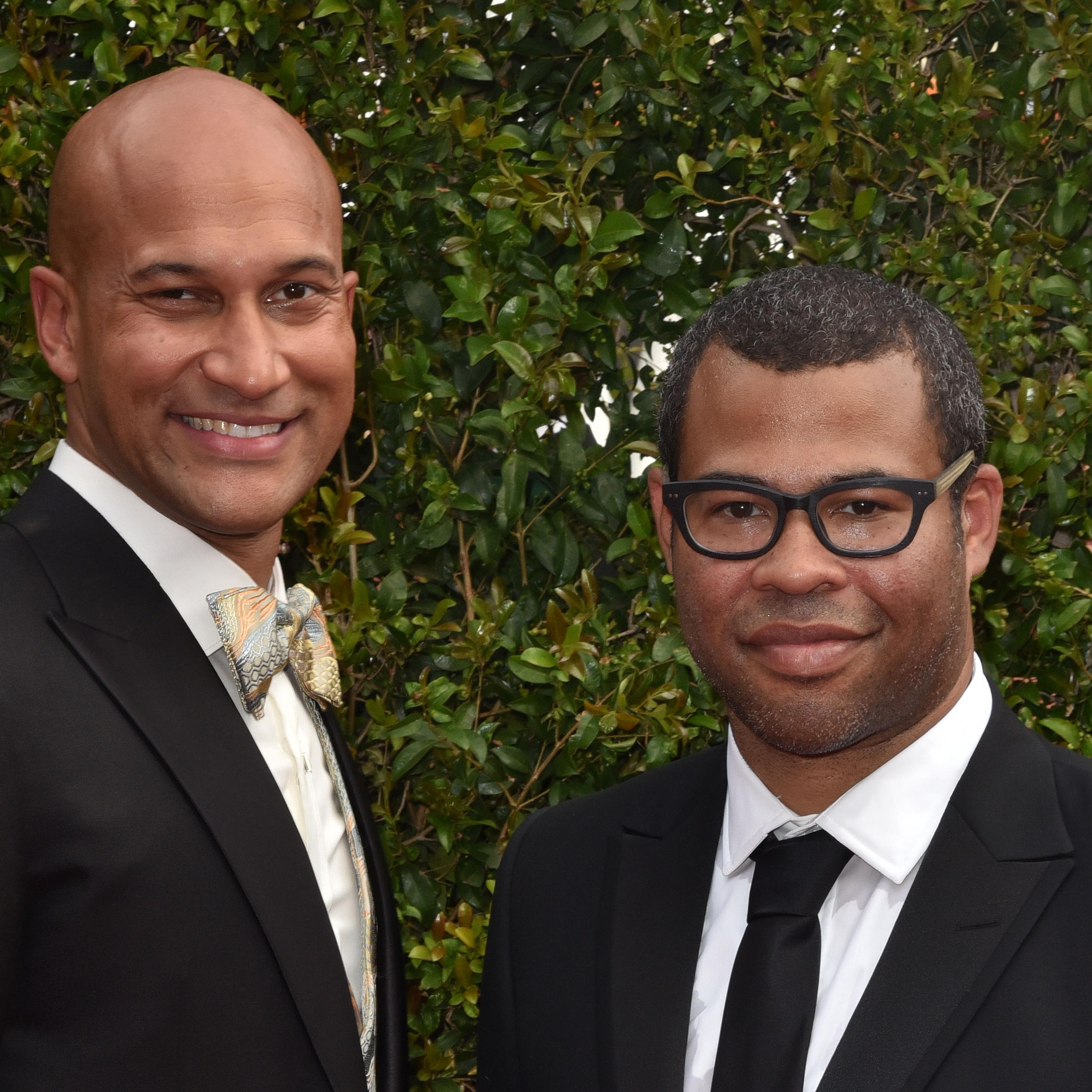 Keegan-Michael Key and Jordan Peele at the 2015 Emmy Awards in Los Angeles on Sept. 12, 2015.