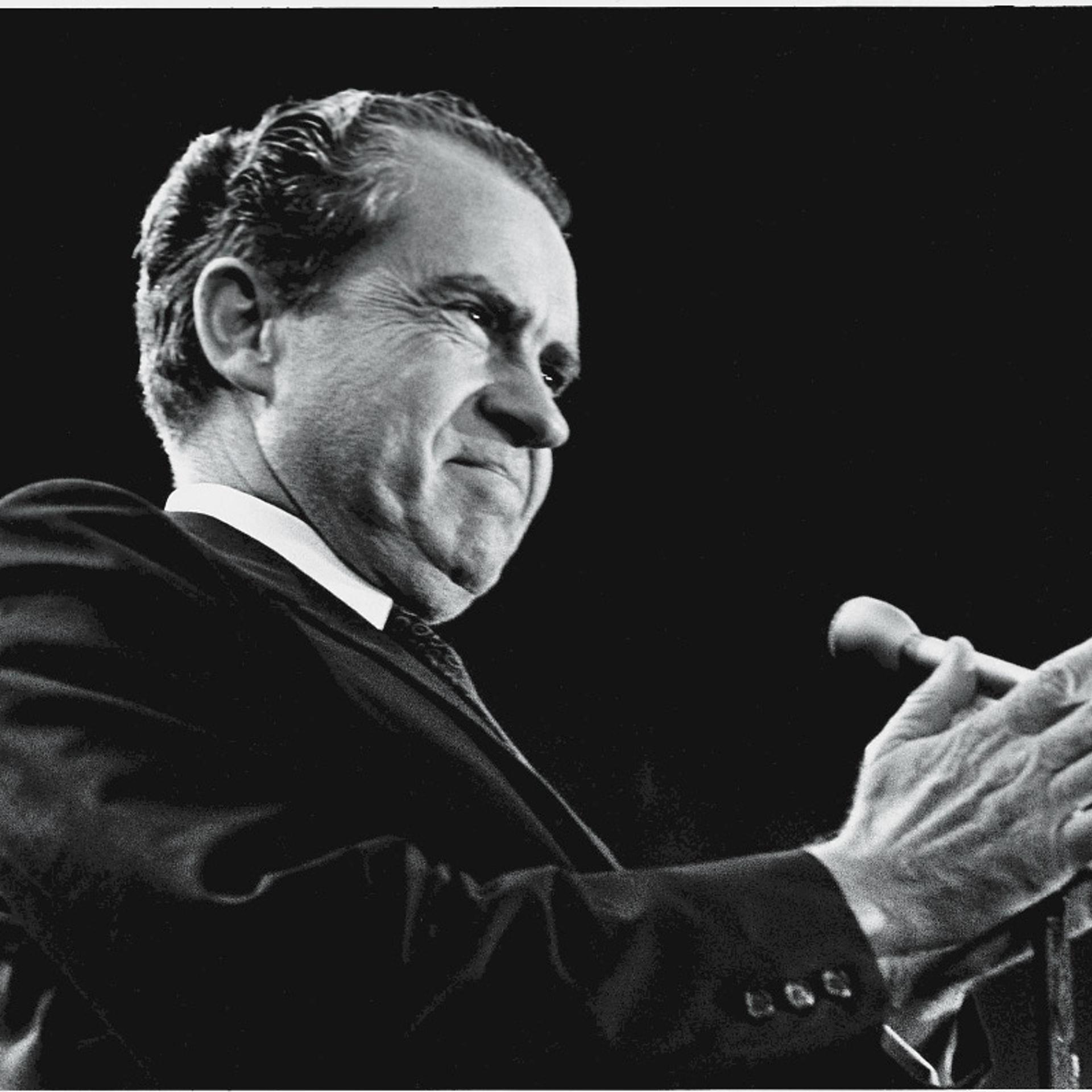 Nixon Campaign Appearance In New York