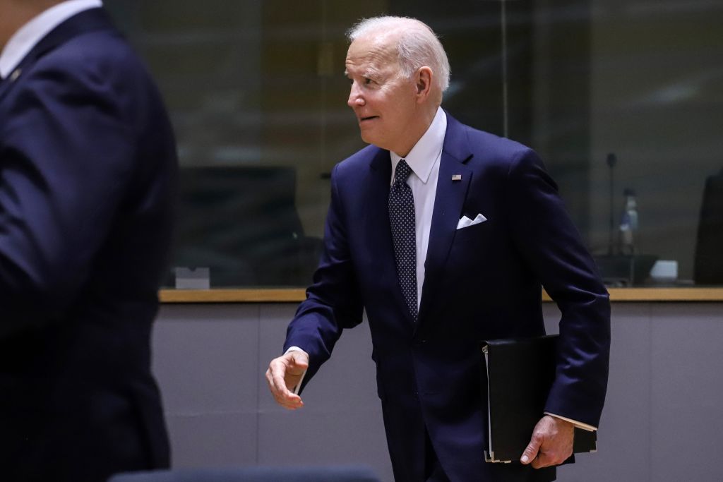 U.S President Biden Attends EU Leaders Summit