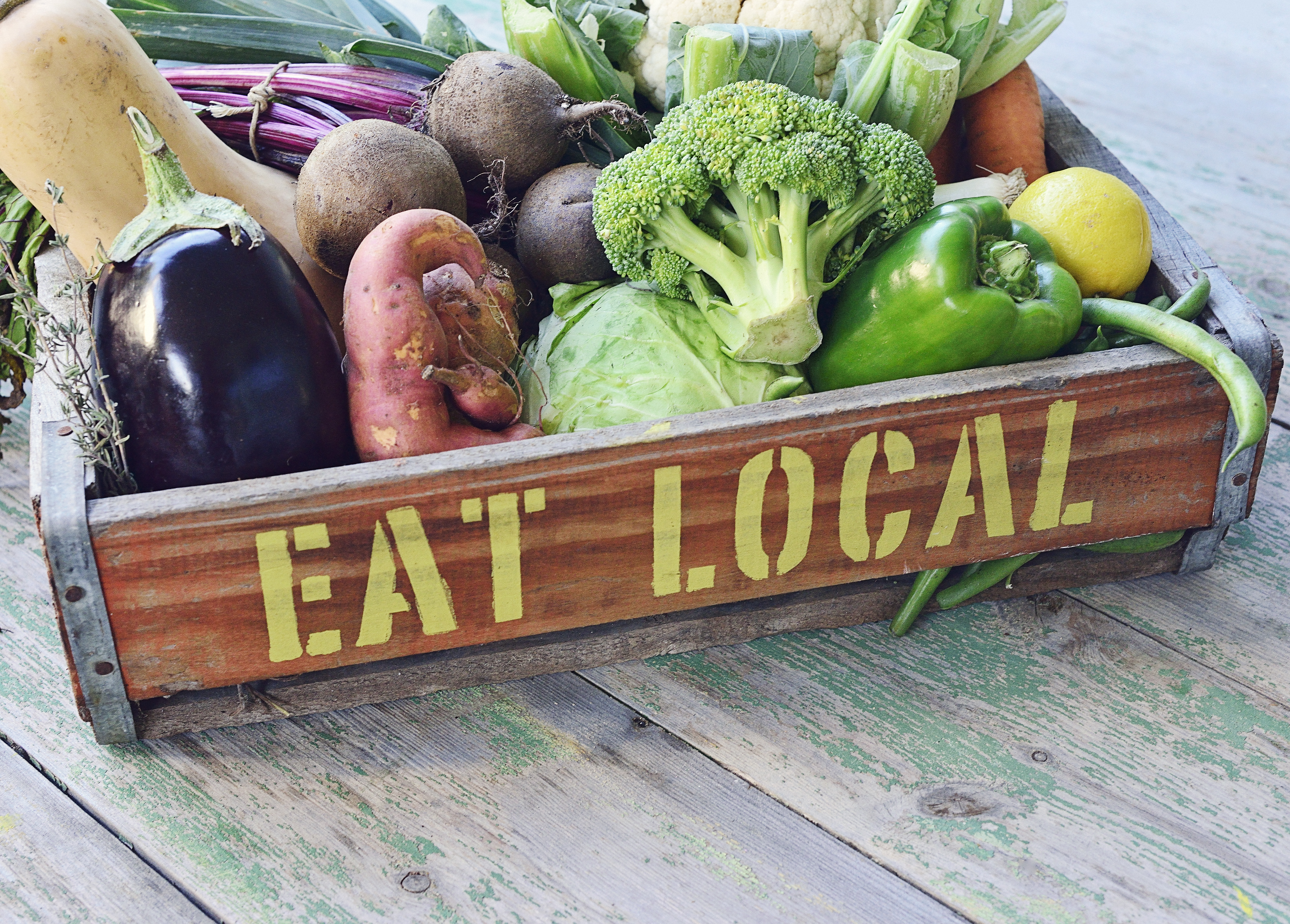 Local vegetables