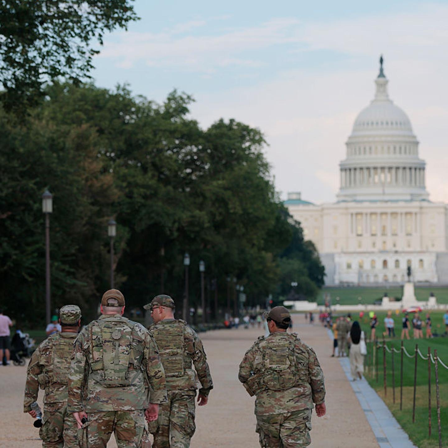 Trump Increases Federal Law Enforcement Presence, Deploys National Guard In Nation's Capital