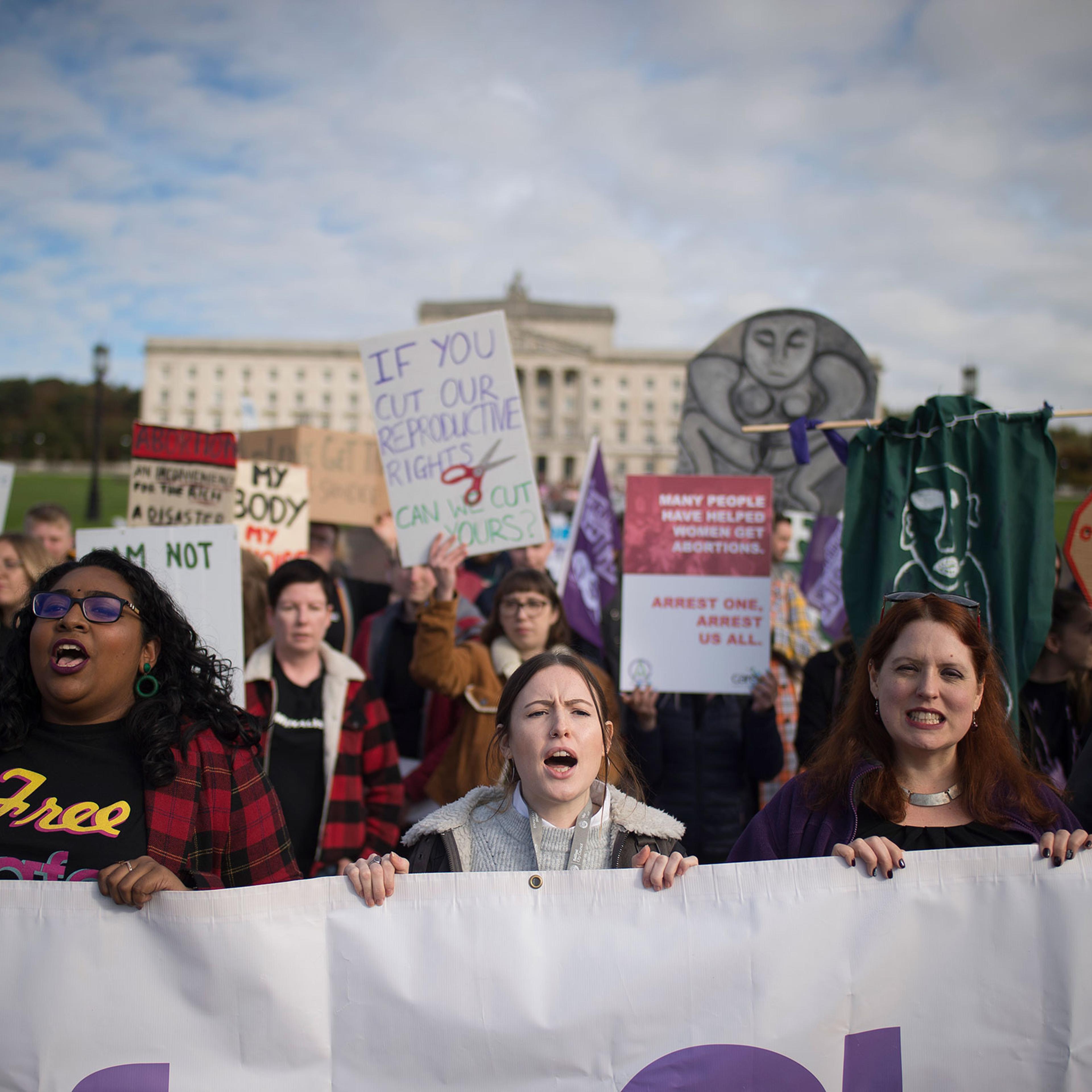 N Ireland Stormont Assembly Reconvenes To Discuss Abortion Rights And Gay Marriage