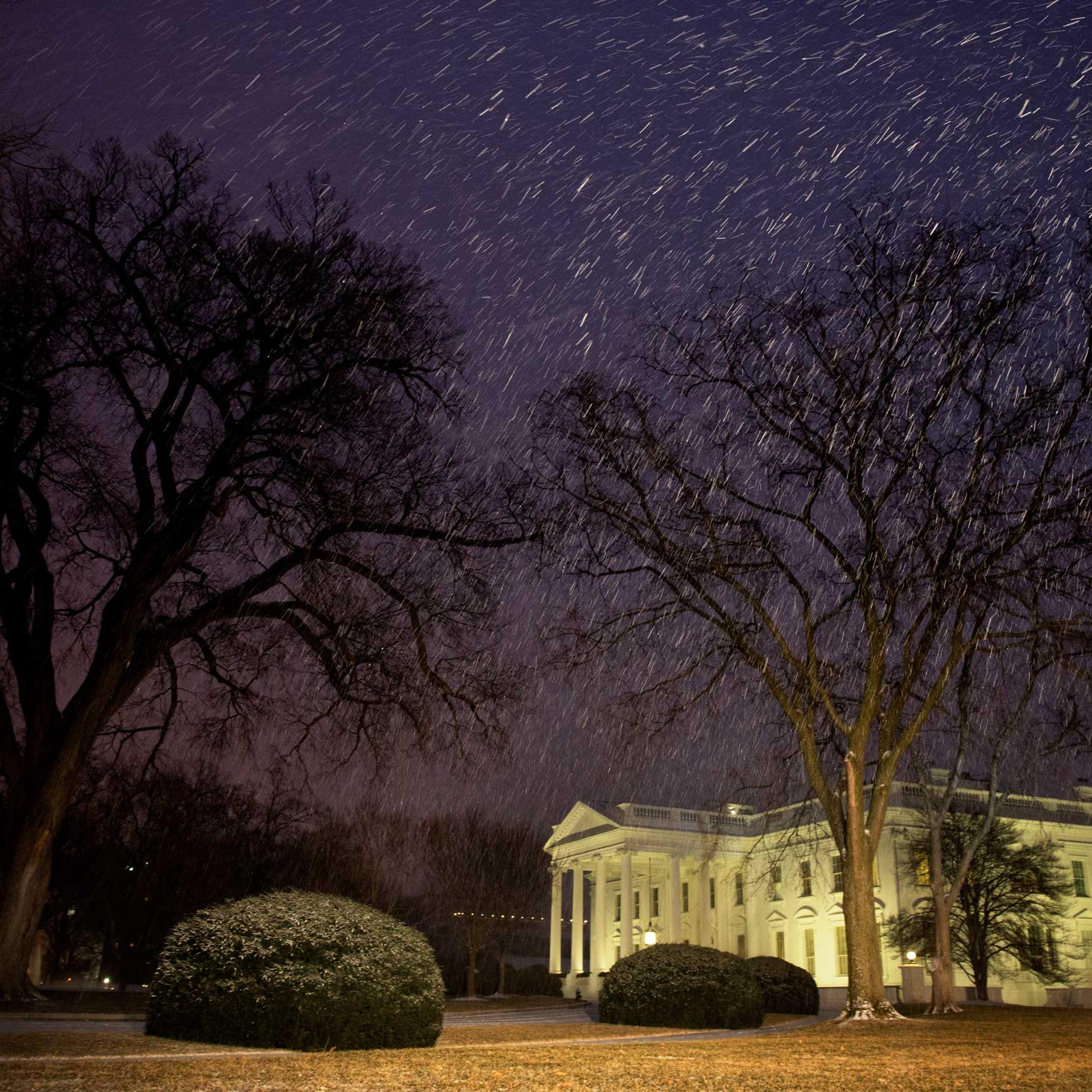 Washington DC Snow Storm Winter Weather