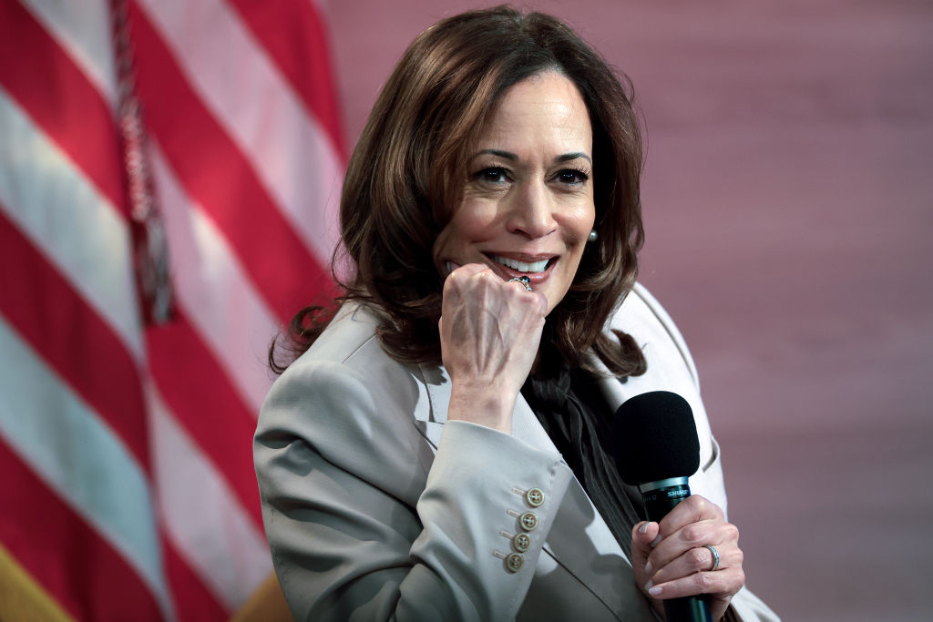 Presidential Candidate Kamala Harris Is Interviewed By Members Of The National Association Of Black Journalists