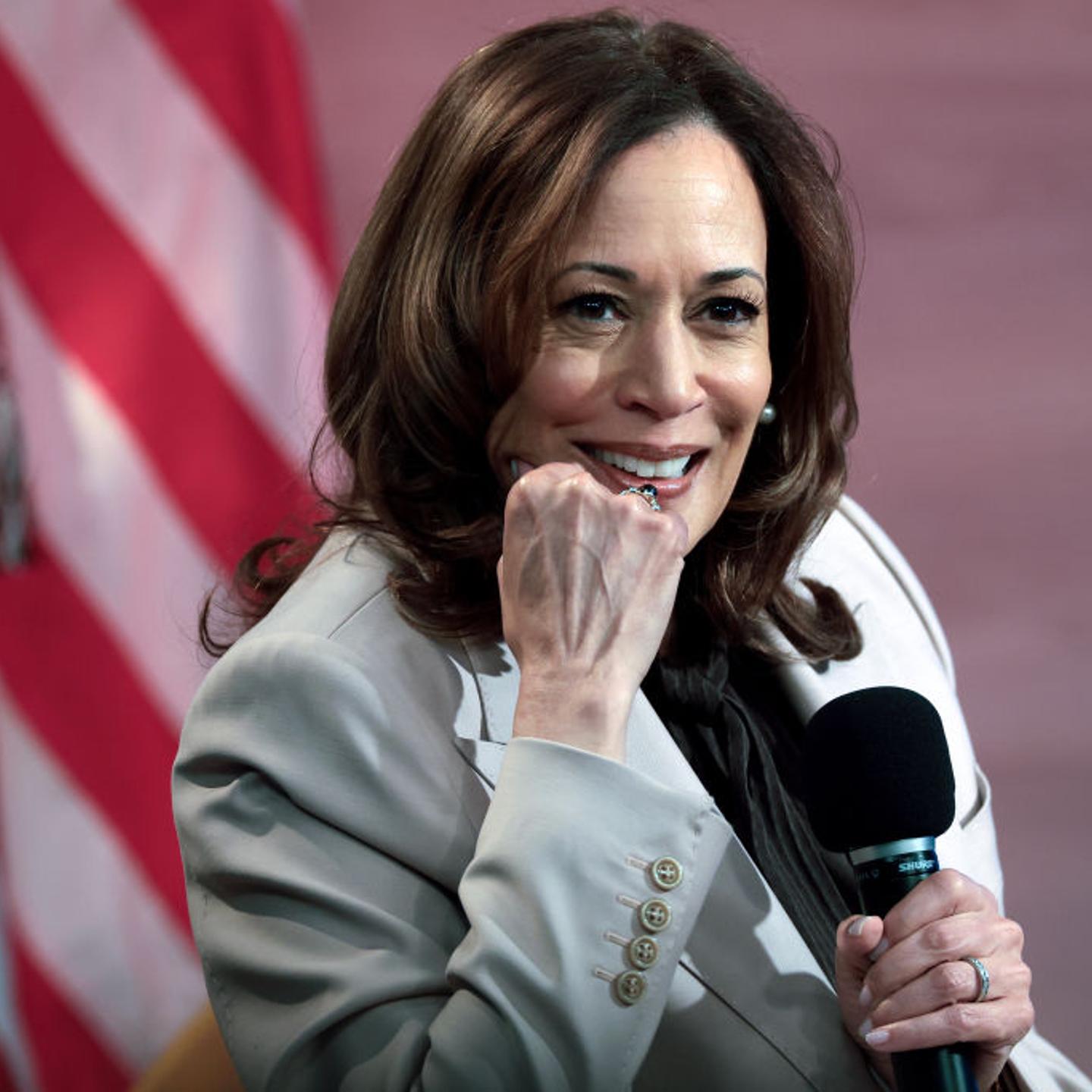 Presidential Candidate Kamala Harris Is Interviewed By Members Of The National Association Of Black Journalists