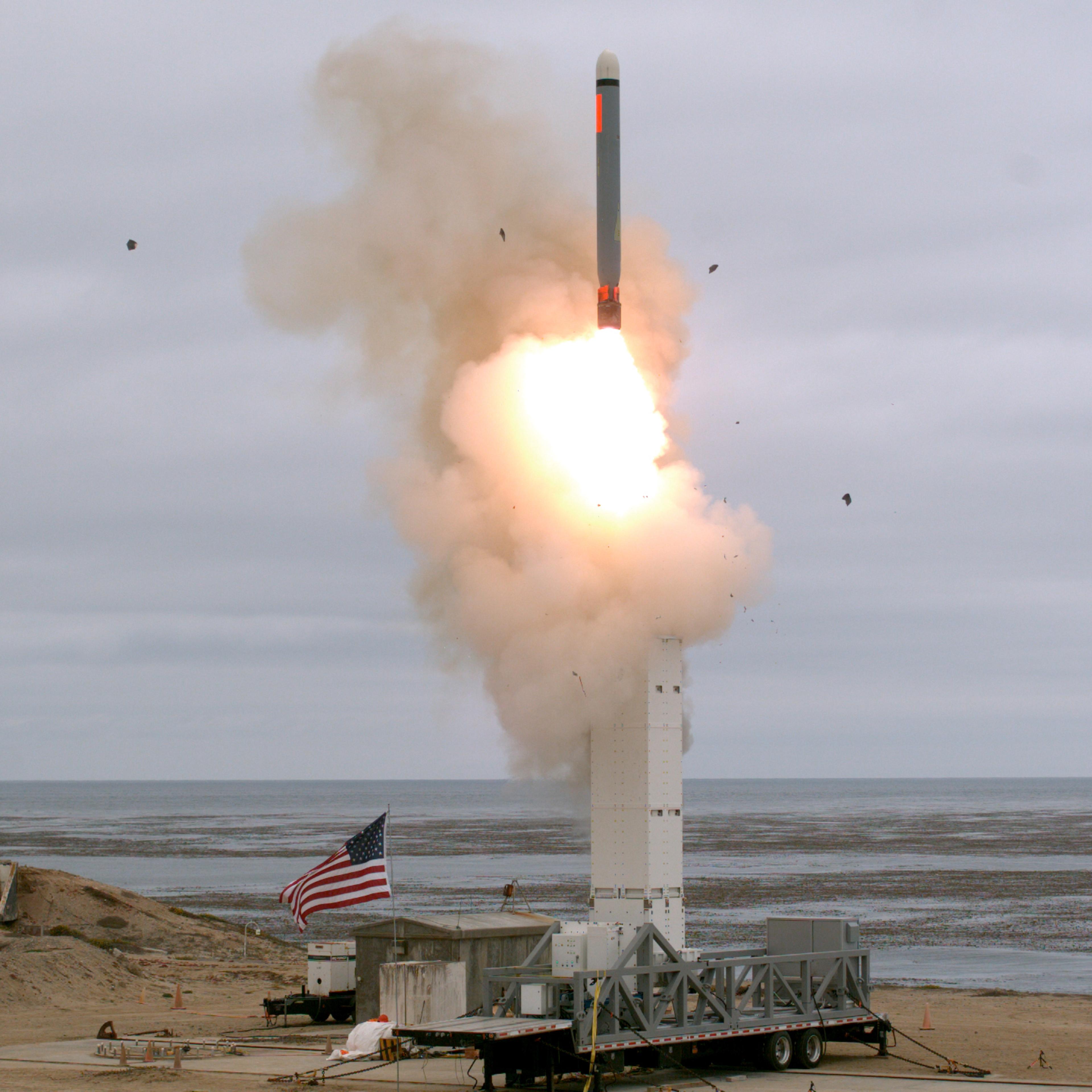 On Aug. 18, at 2:30 p.m. Pacific Daylight Time, the Defense Department conducted a flight test of a conventionally configured ground-launched cruise missile at San Nicolas Island, Calif.