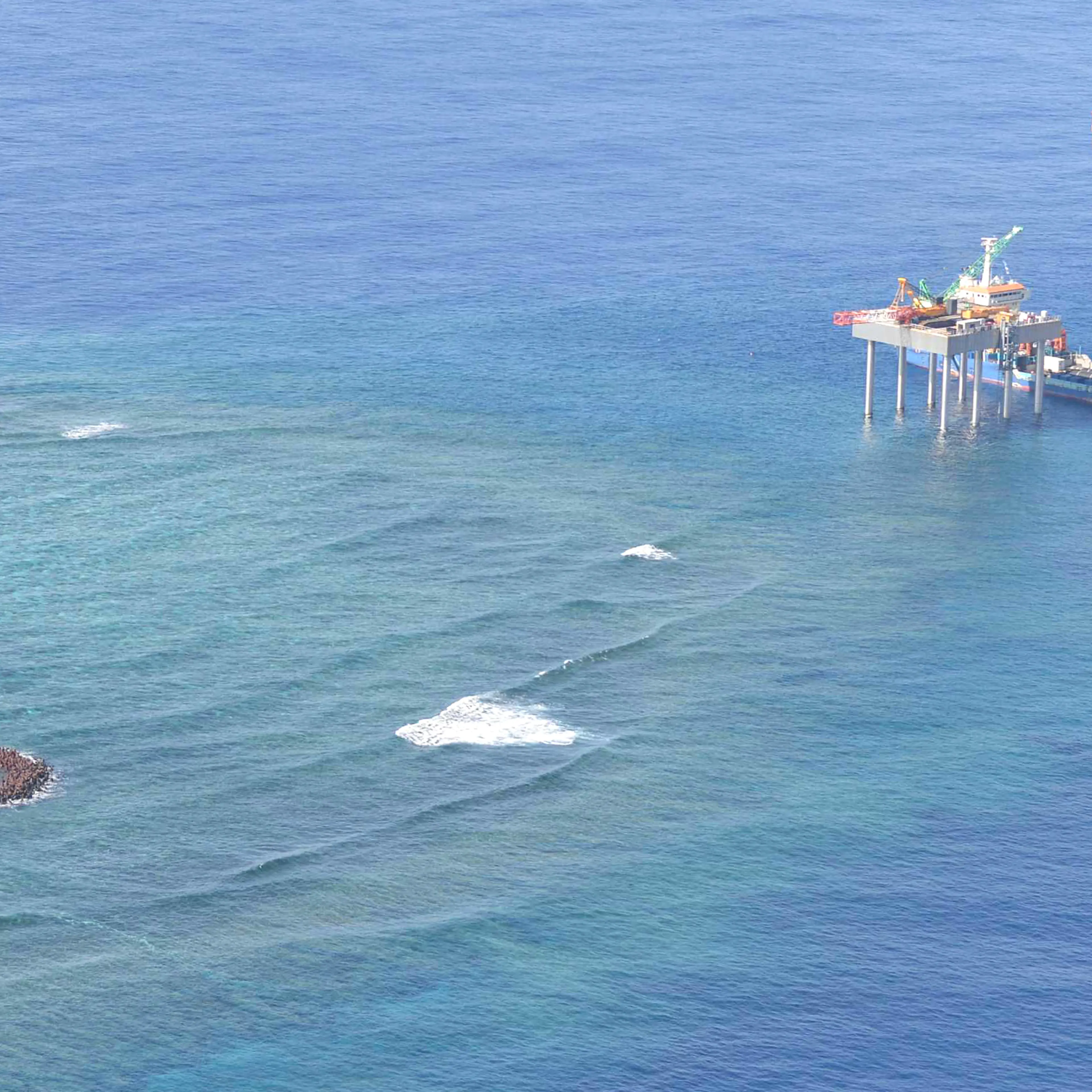 Okinotorishima island accident