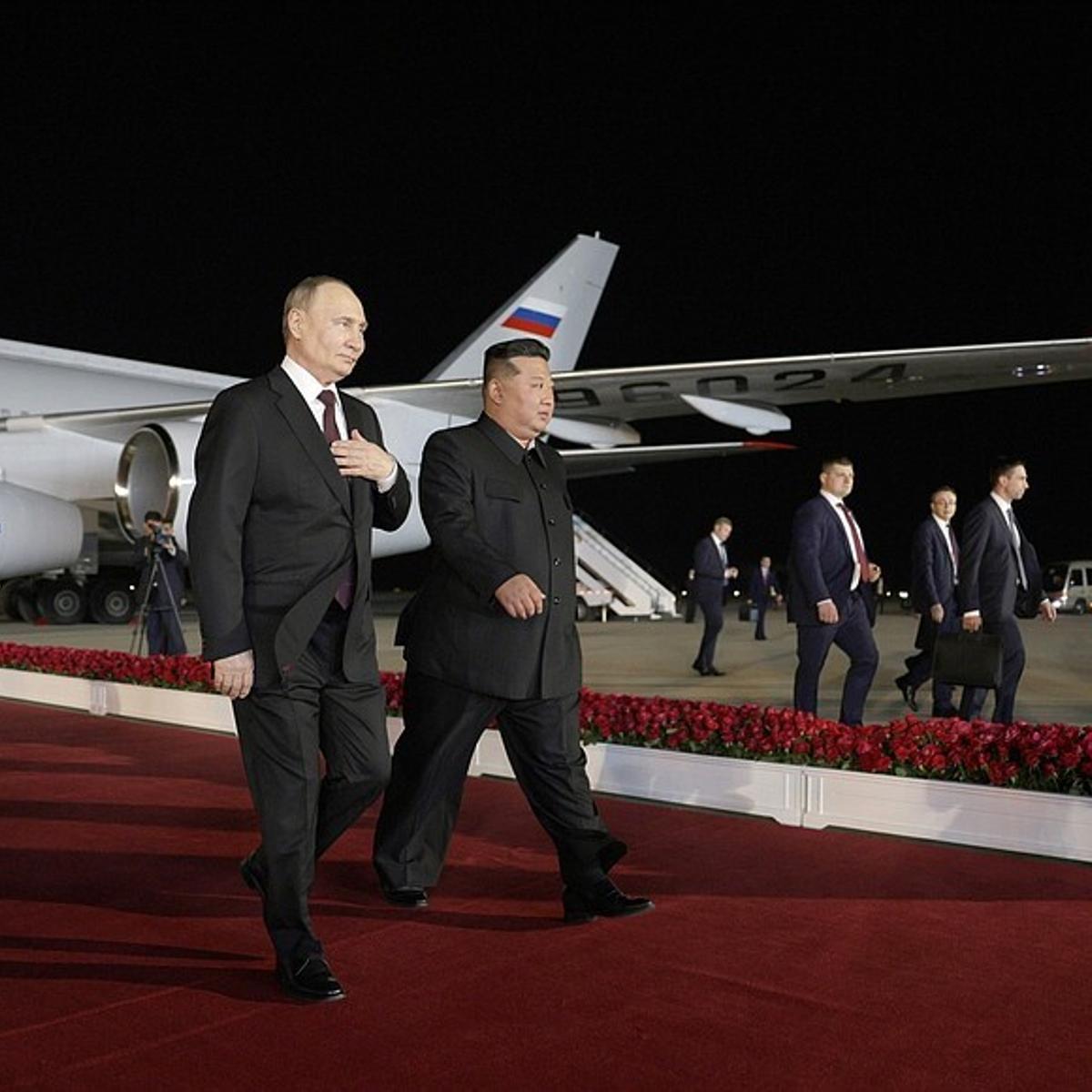 Russian President Putin arrives in North Korea for 1st official visit in 24 years