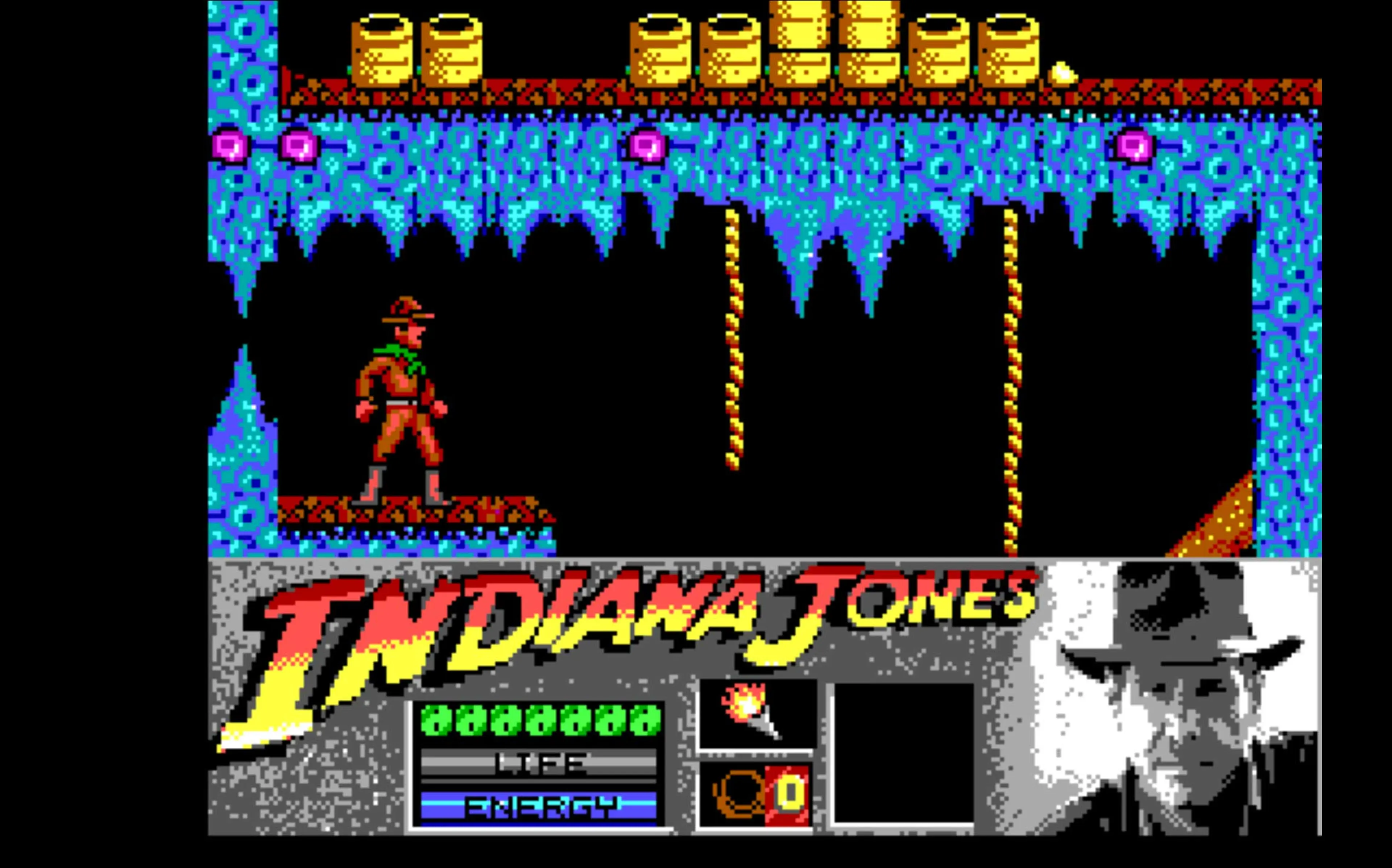 Indiana Jones and the Last Crusade - The Action Game (1989) This 1989 title was a Holy Grail for gamers, because it gave them control of Indiana Jones, one of the 80's coolest characters.