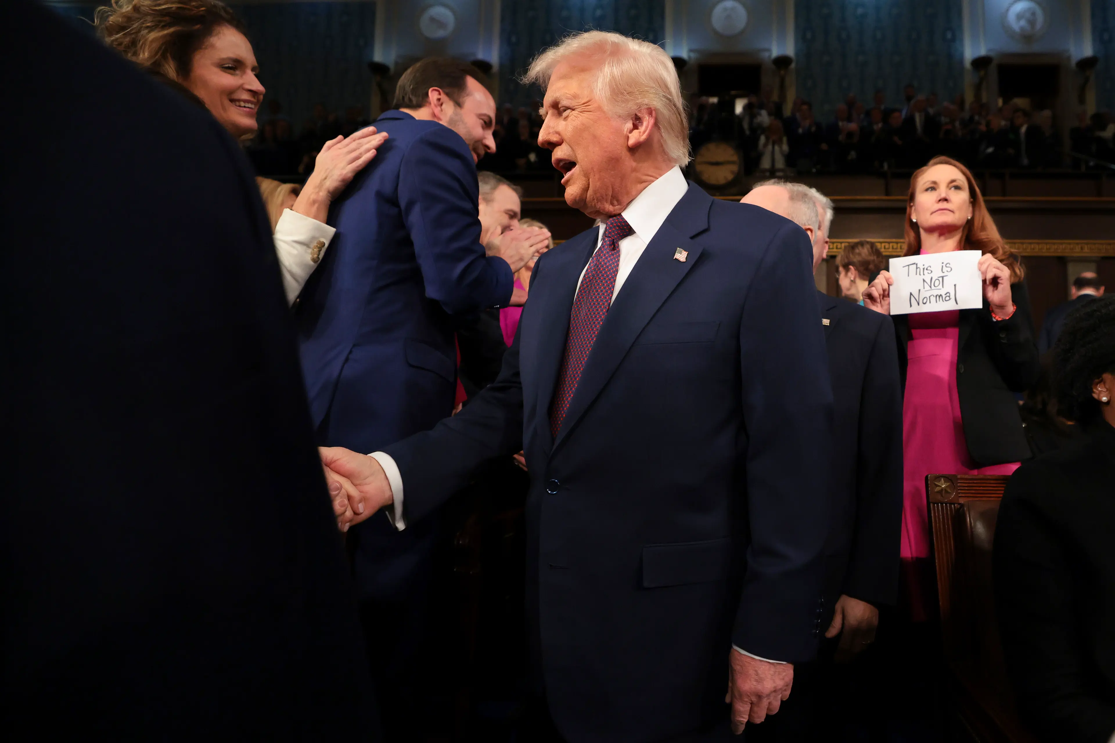 APTOPIX Trump Speech