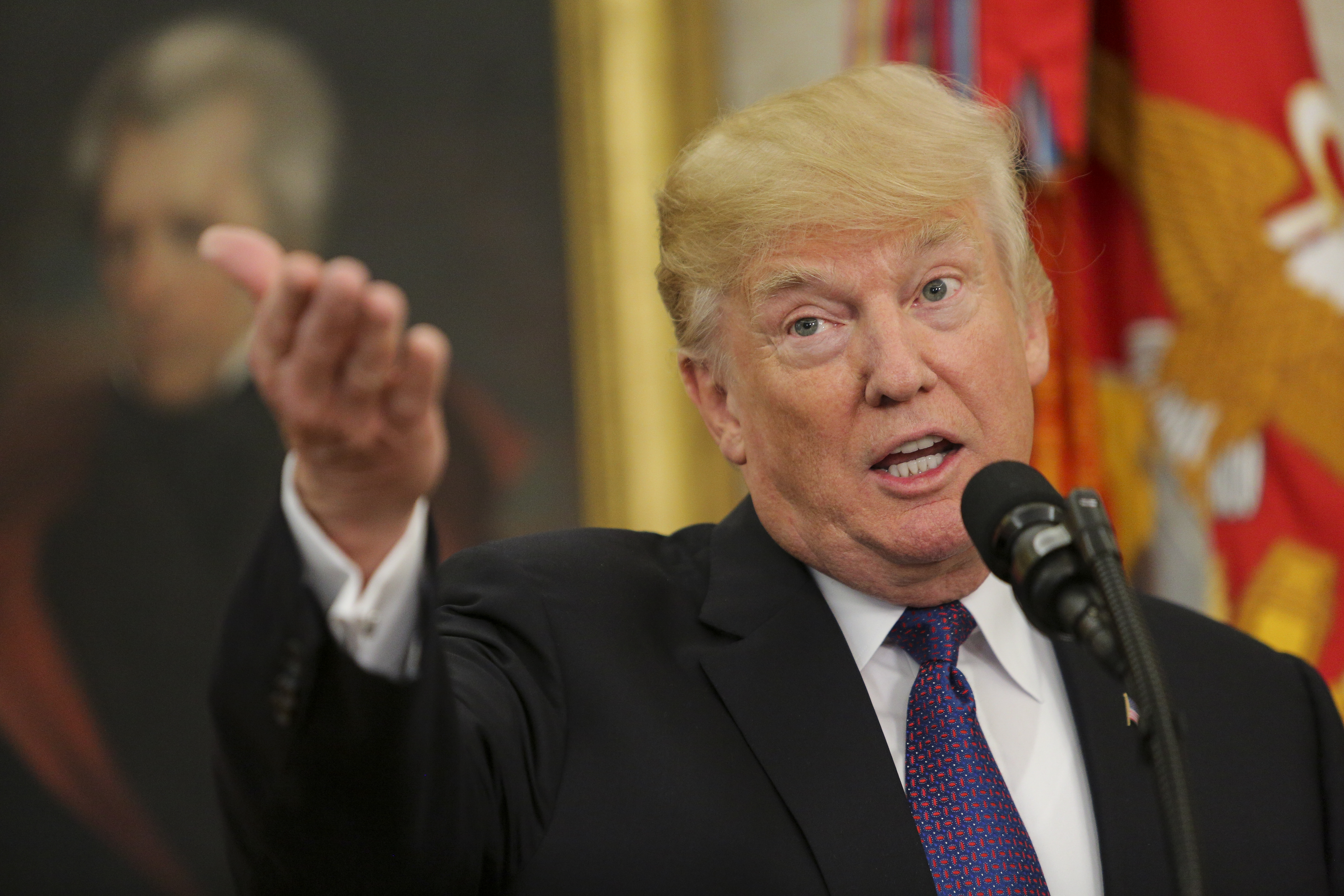 President Trump Honors Native American Code Talkers At White House