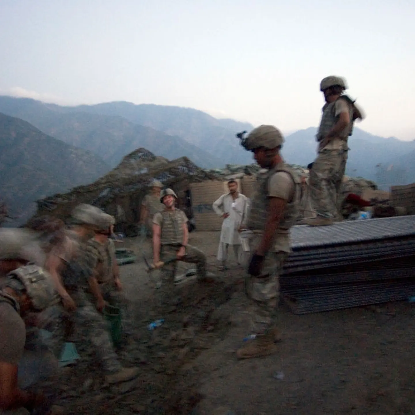 U.S. Troops Fight Taliban in Korengal Valley