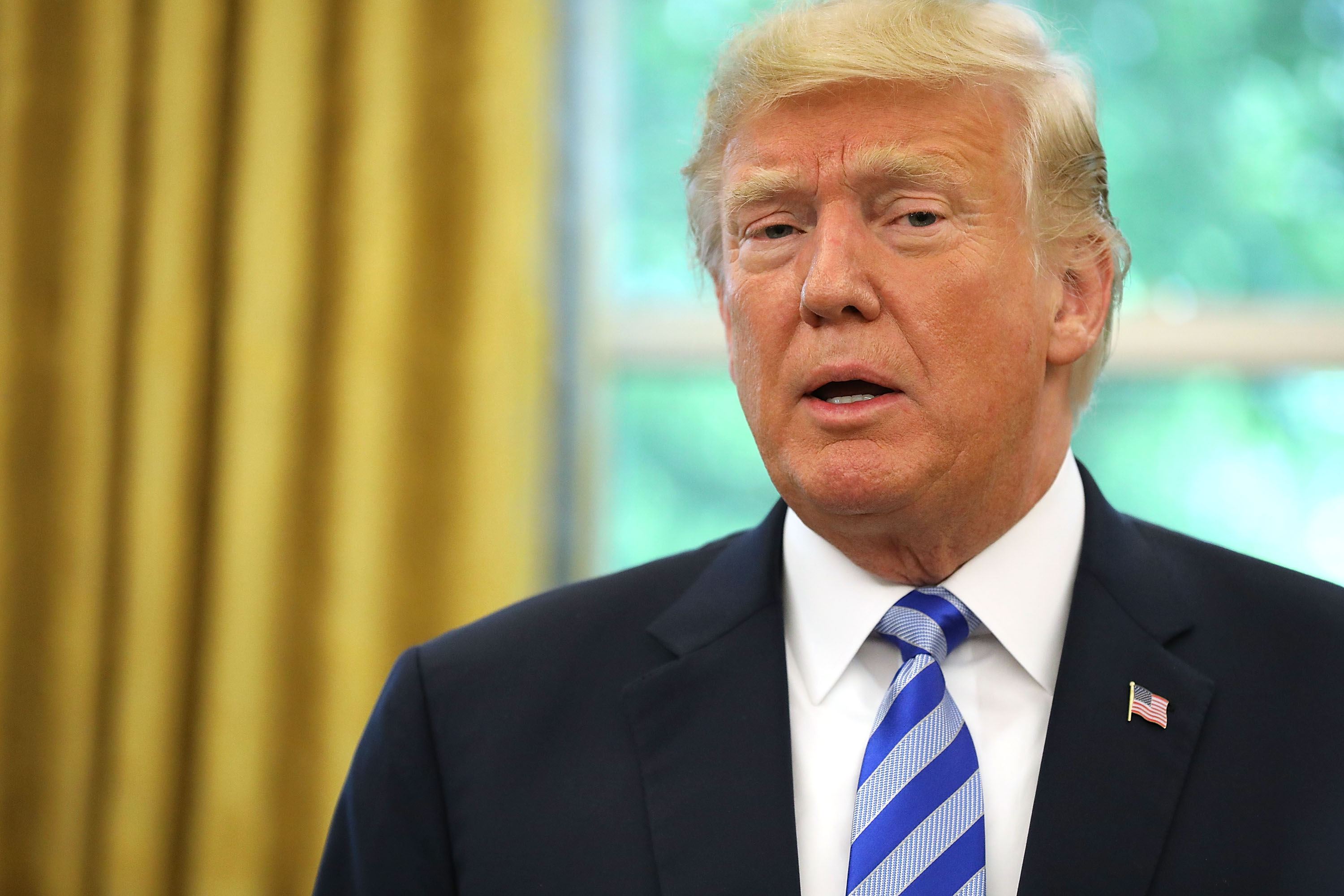President Trump Meets With FIFA President Gianni Infantino At White House