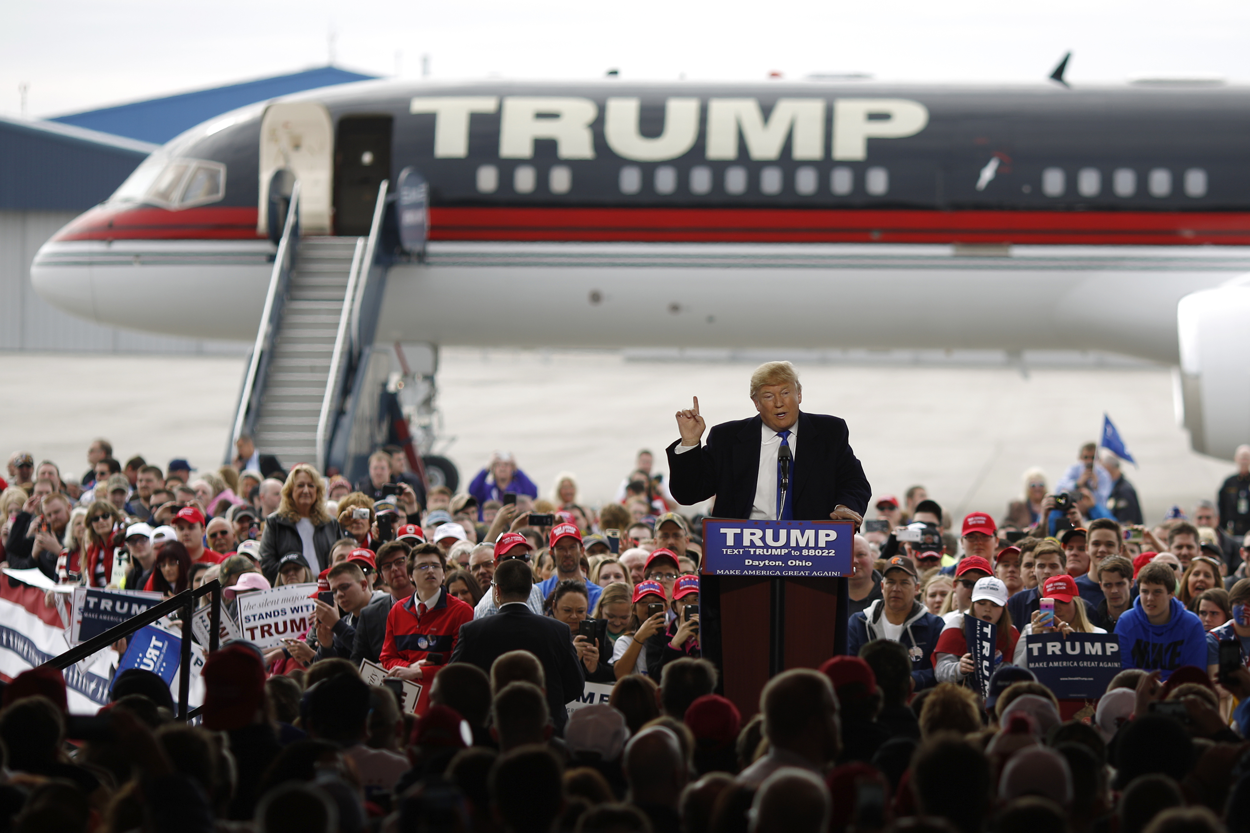 Presidential Candidate Donald Trump Holds Ohio Campaign Rally