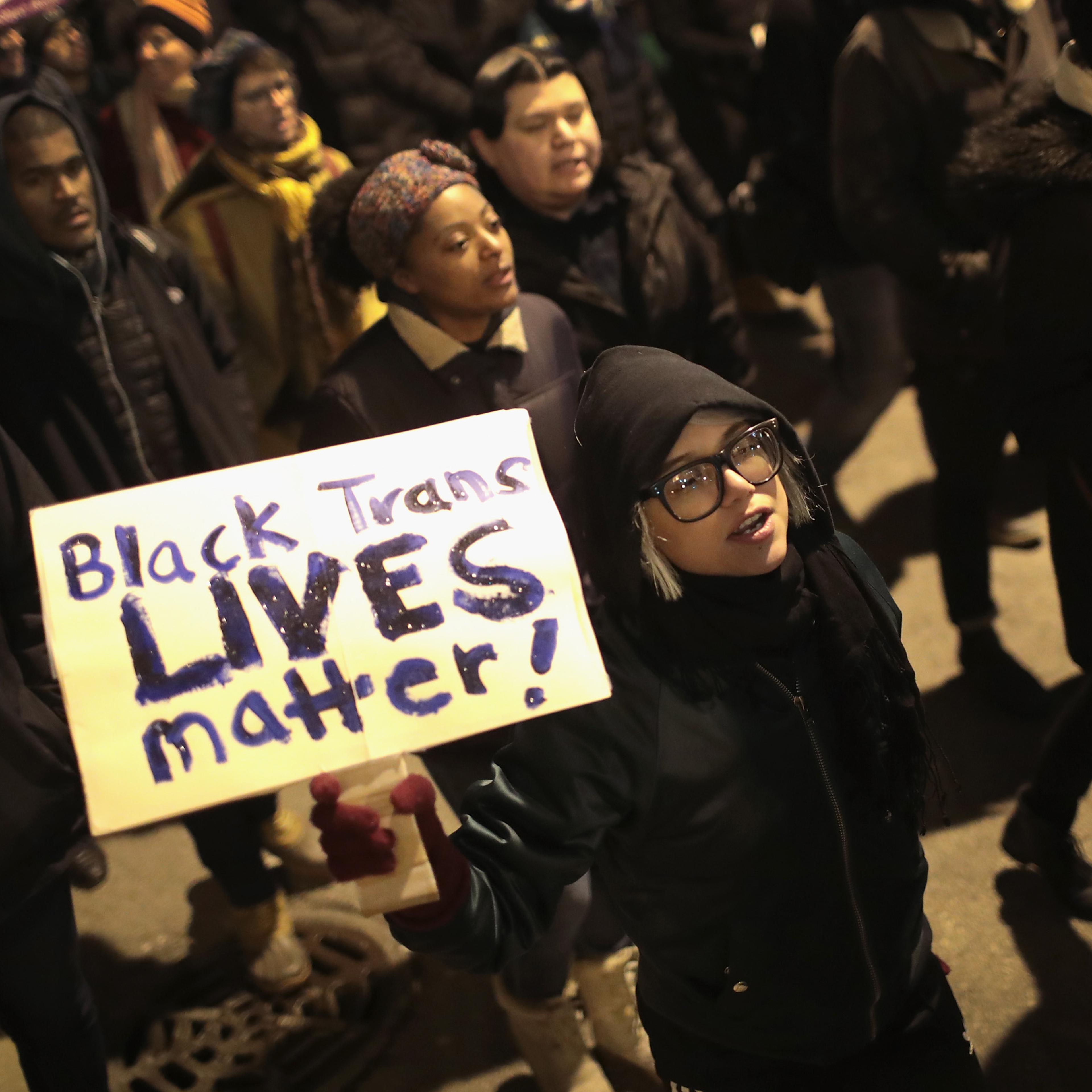 Activists In Chicago Rally For Transgender Protections
