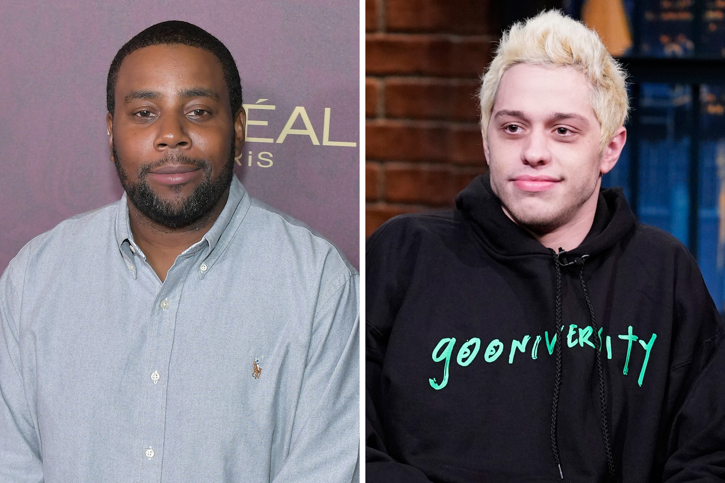 Kenan Thompson and Pete Davidson