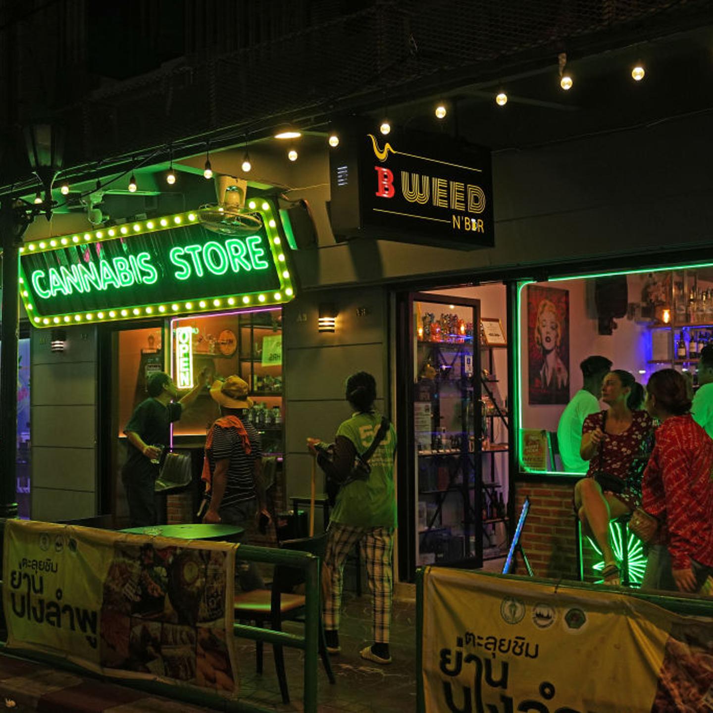 Cannabis Retail in Bangkok