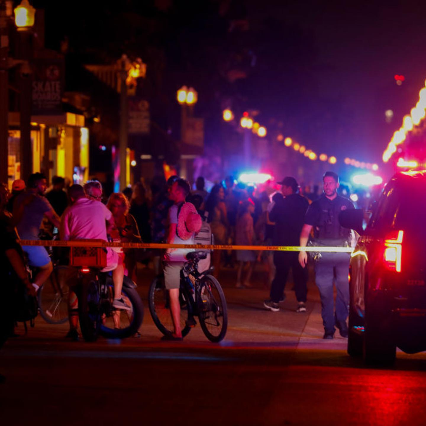 Shooting On Boardwalk In Hollywood, Florida