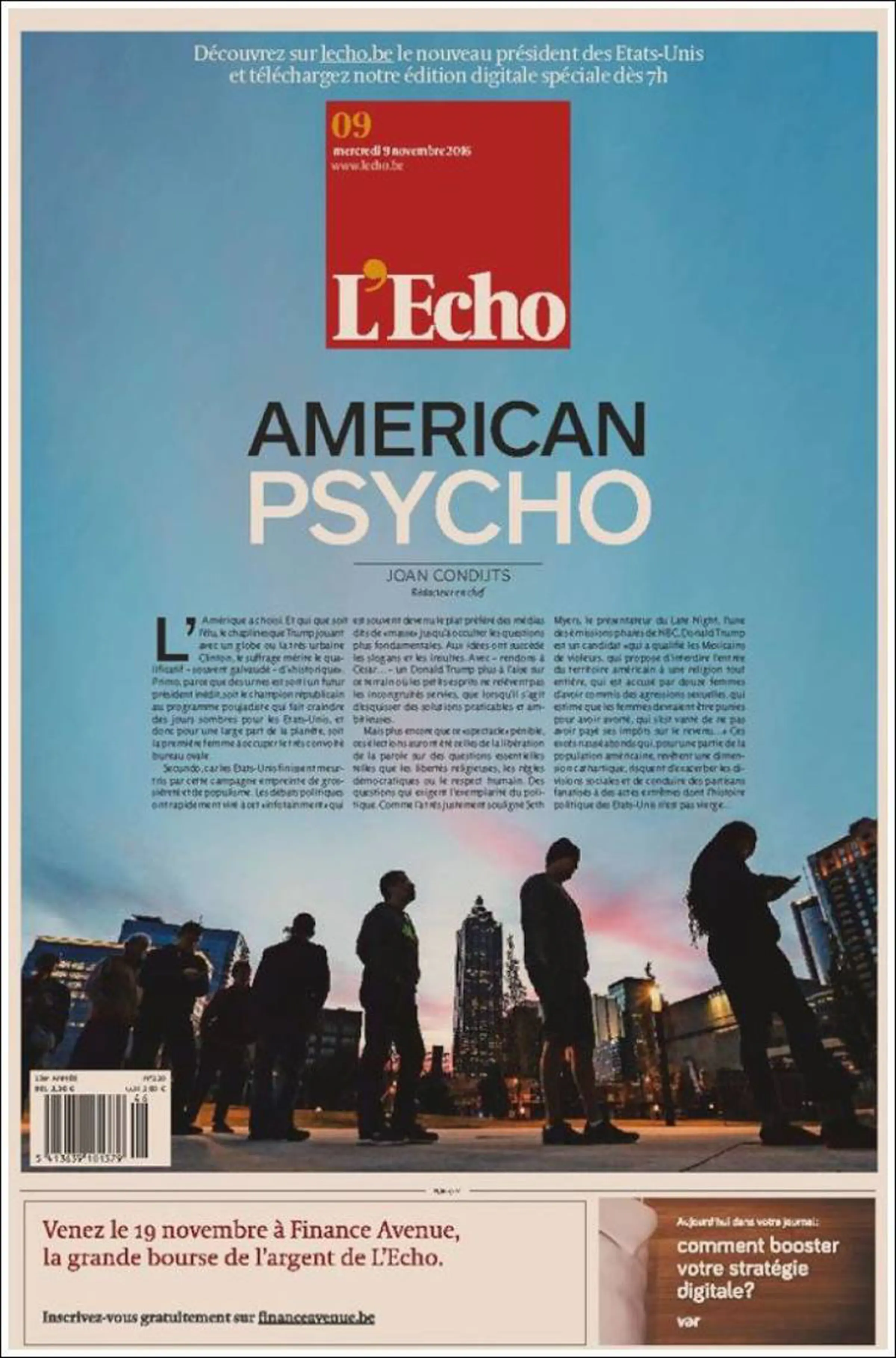 L'Echo, Belgium