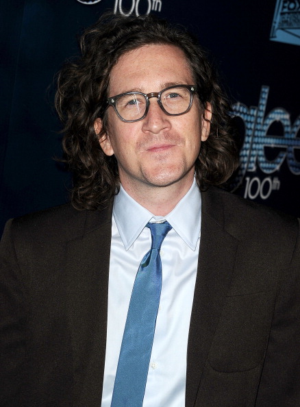 Ian Brennan at the "Glee" 100th episode celebration in Los Angeles on March 18, 2014.