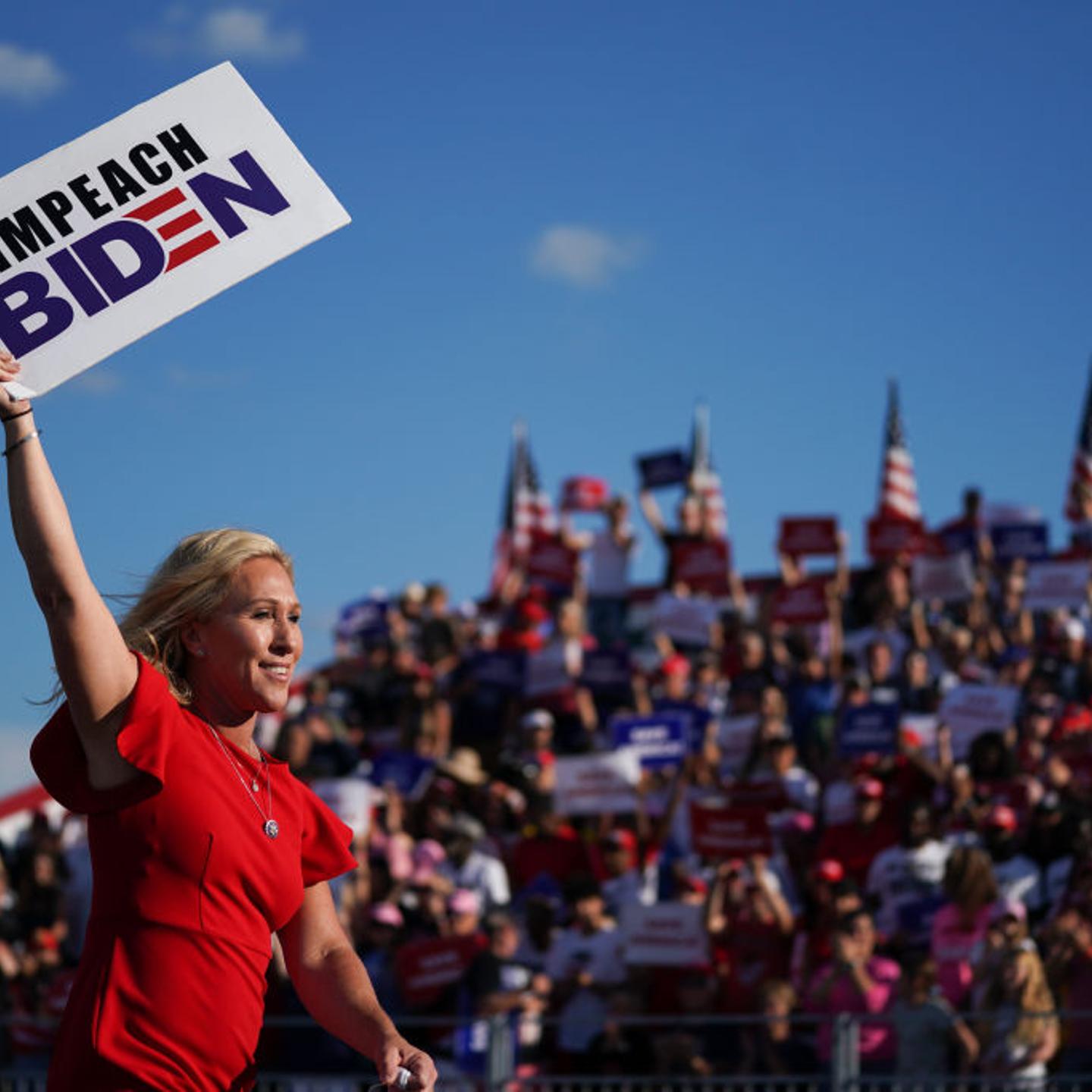 Former President Trump Holds Rally In Perry, Georgia