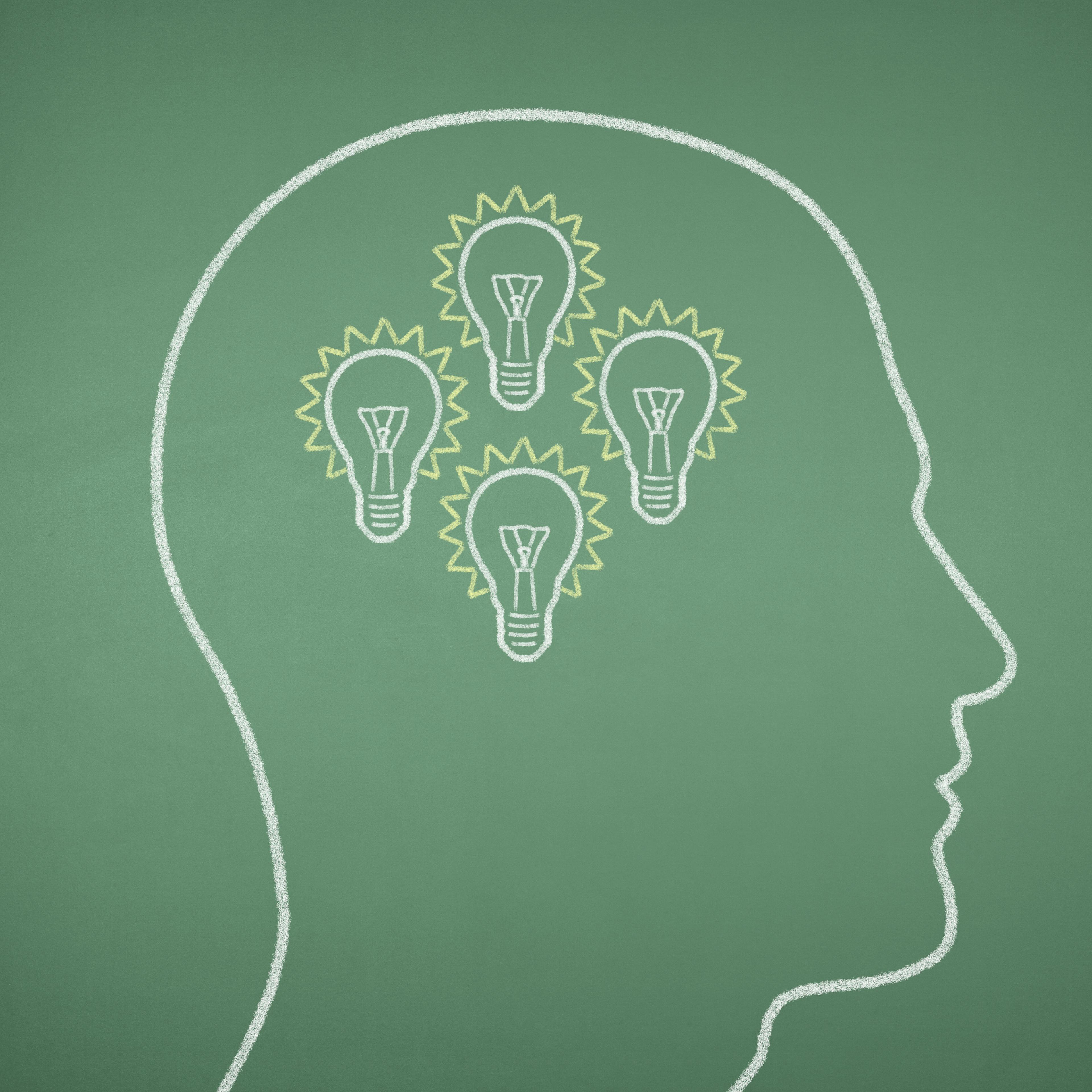 lightbulbs-head-chalkboard