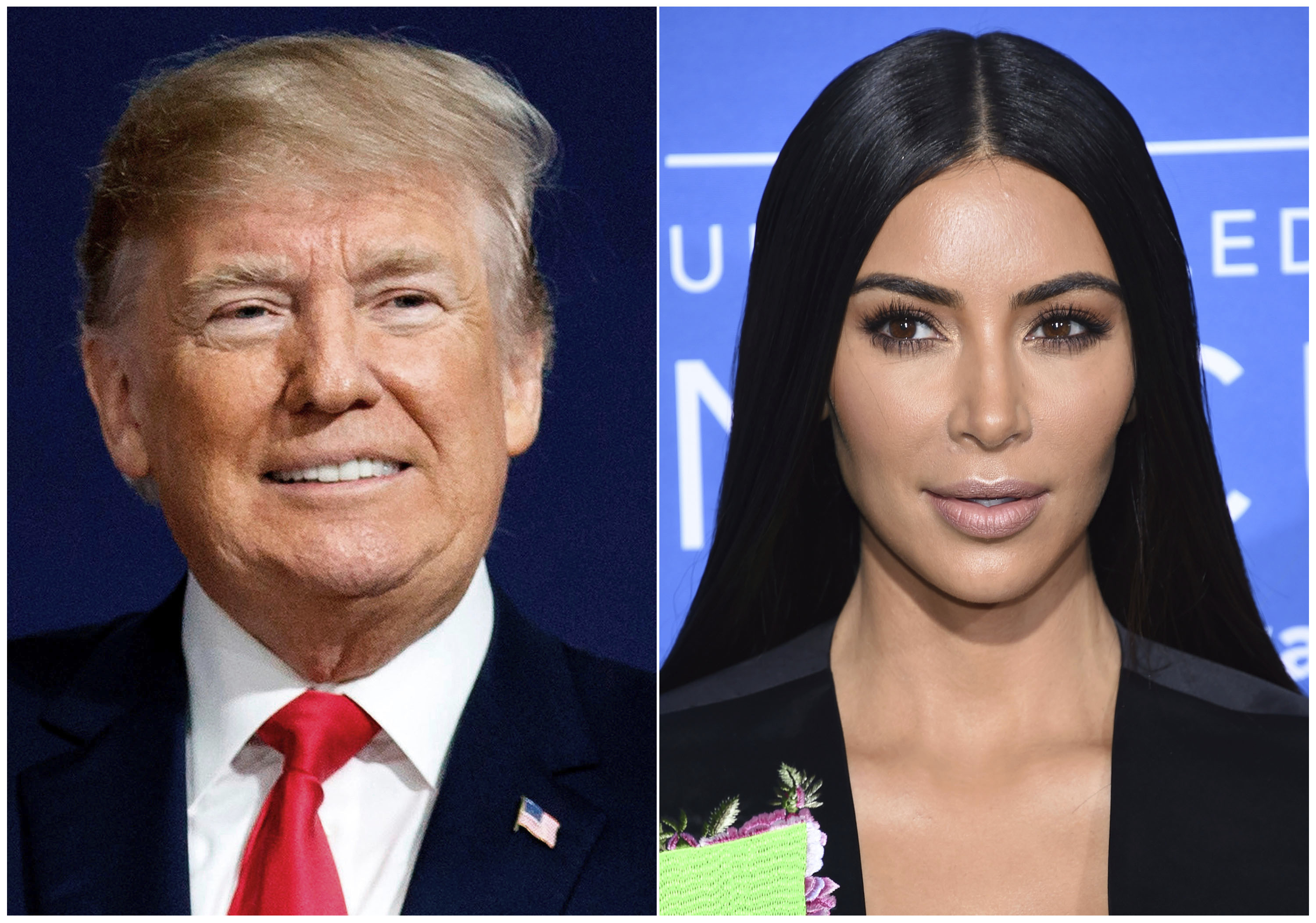Donald Trump Kim Kardashian