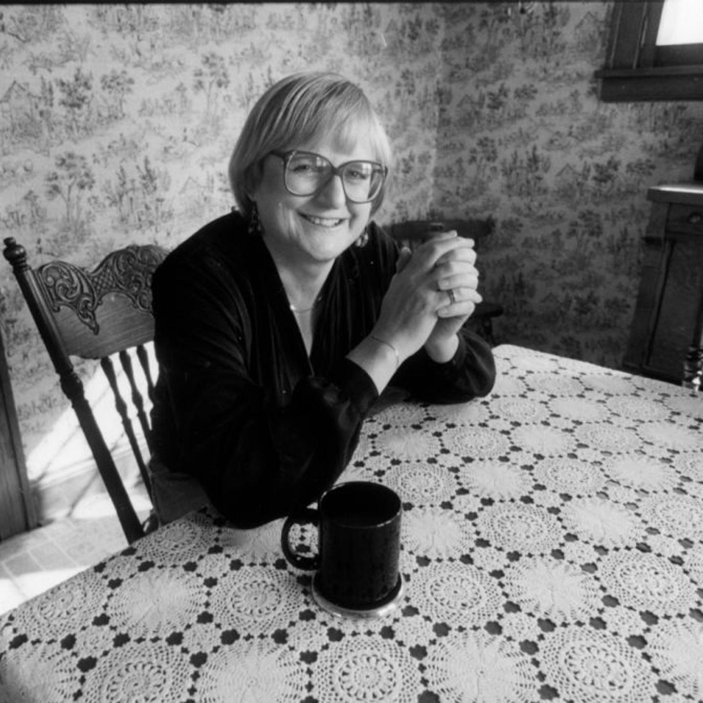 Susan Kimberly in her home in St. Paul, Minn., on April 6, 1990