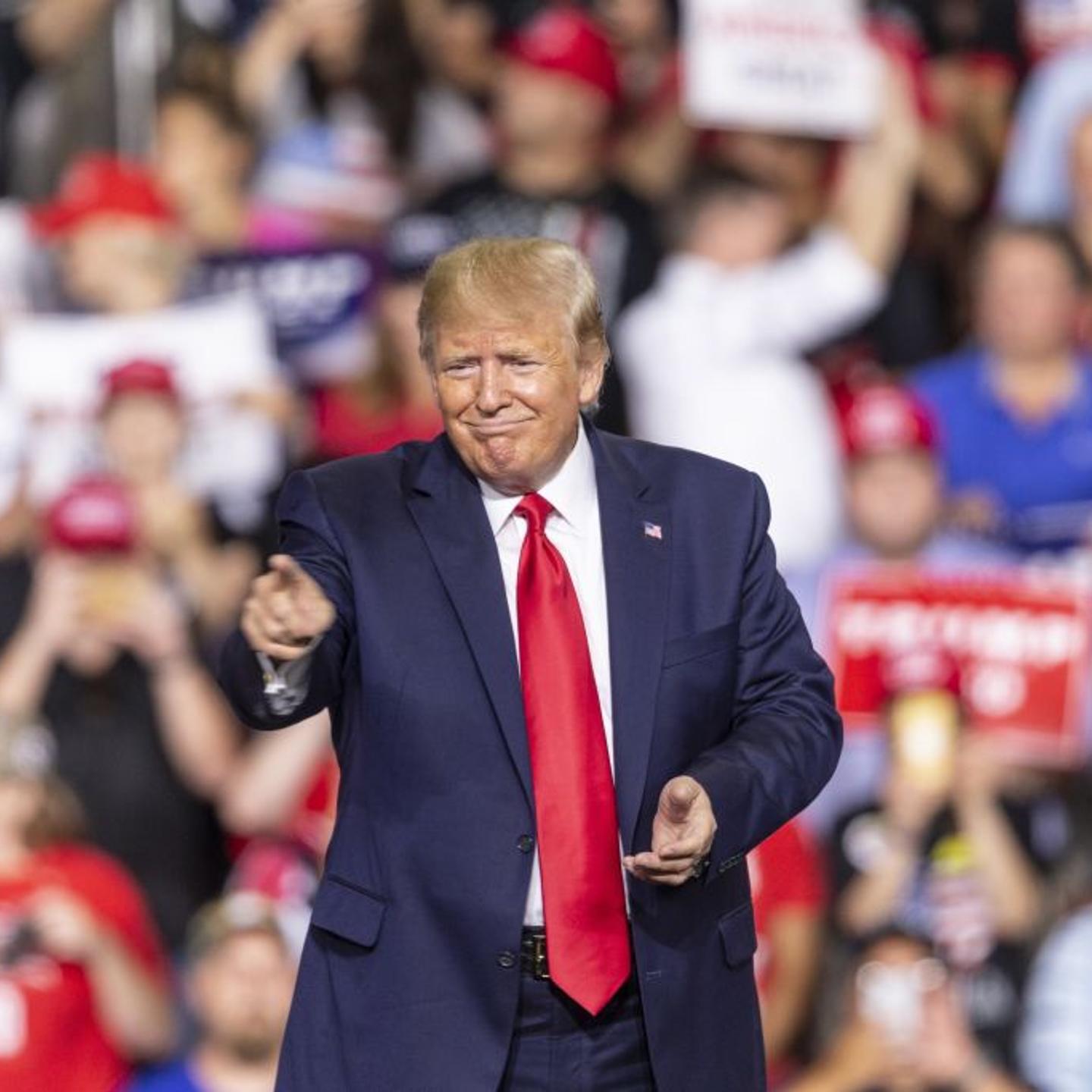 U.S. President Donald Trump's MAGA rally at SNHU