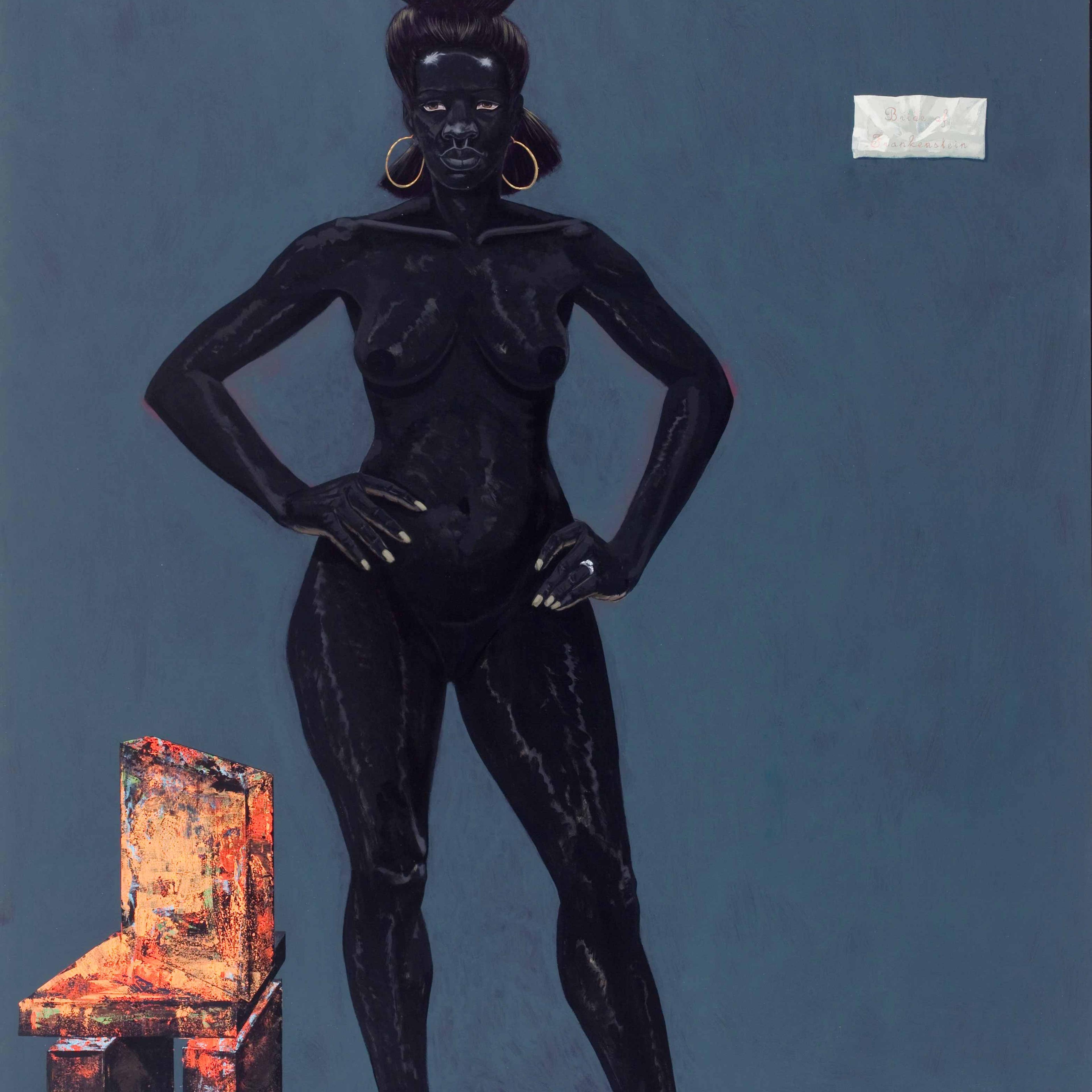 Bride of Frankenstein, 2009 Kerry James Marshall Artist Painters African American Inspired Art Studio Museum Harlem NYC