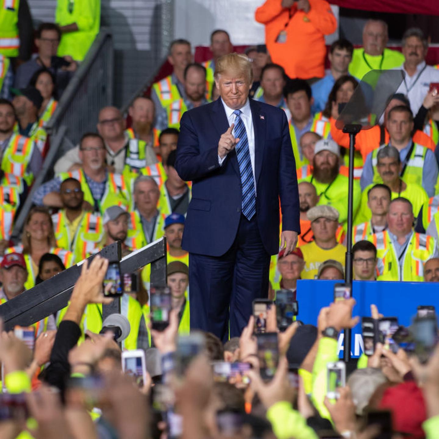 President Trump Visits Shell Pennsylvania Petrochemicals Complex