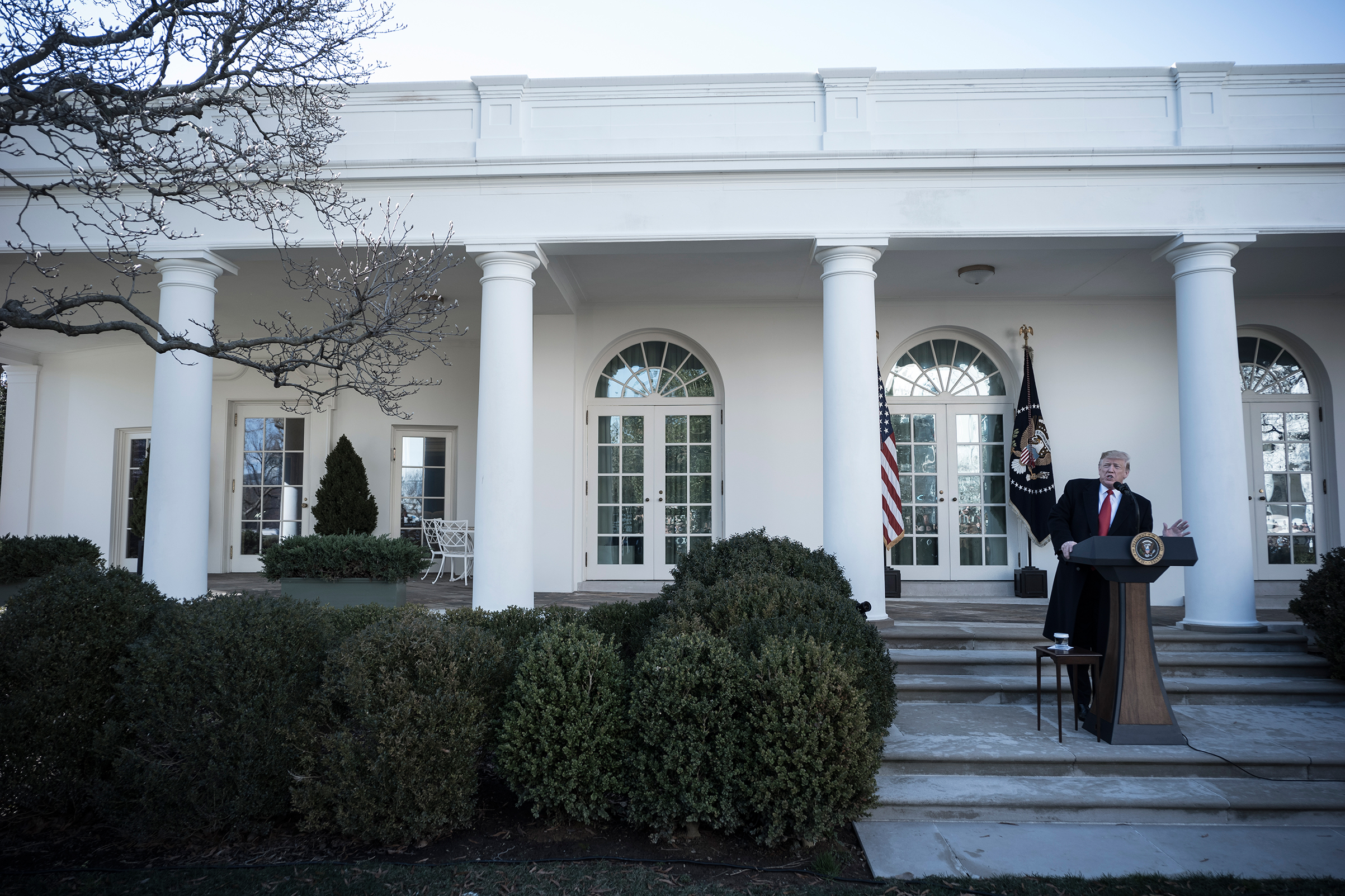 President Trump announces end to shutdown.