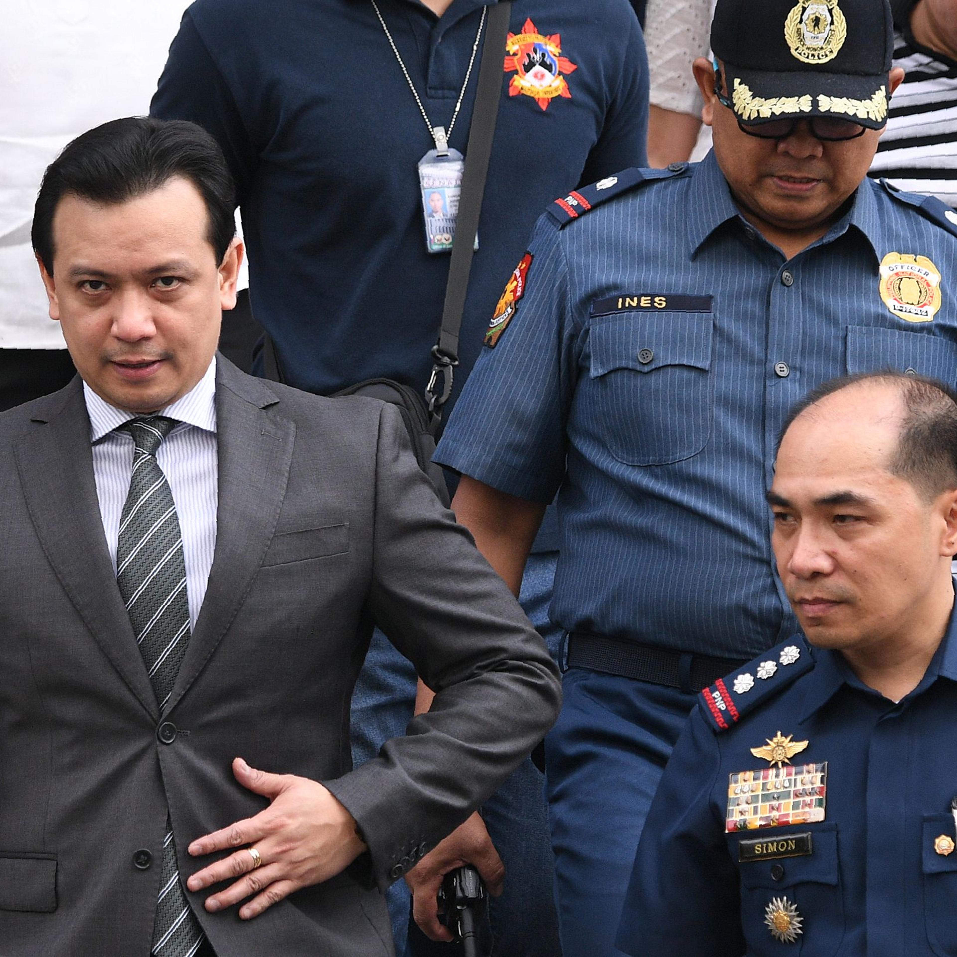 PHILIPPINES-RIGHTS-POLITICS-TRILLANES
