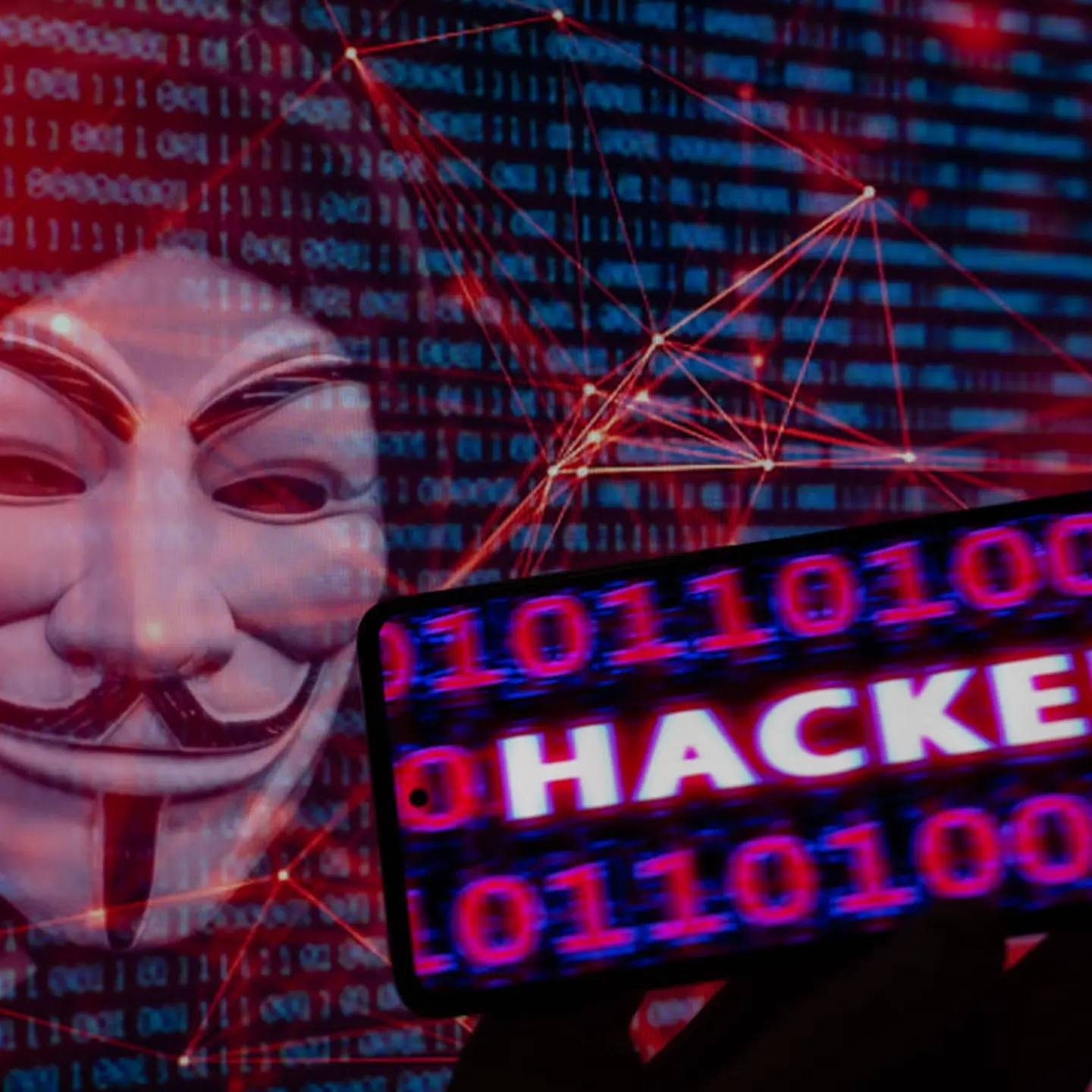 Internet Hacking Illustration