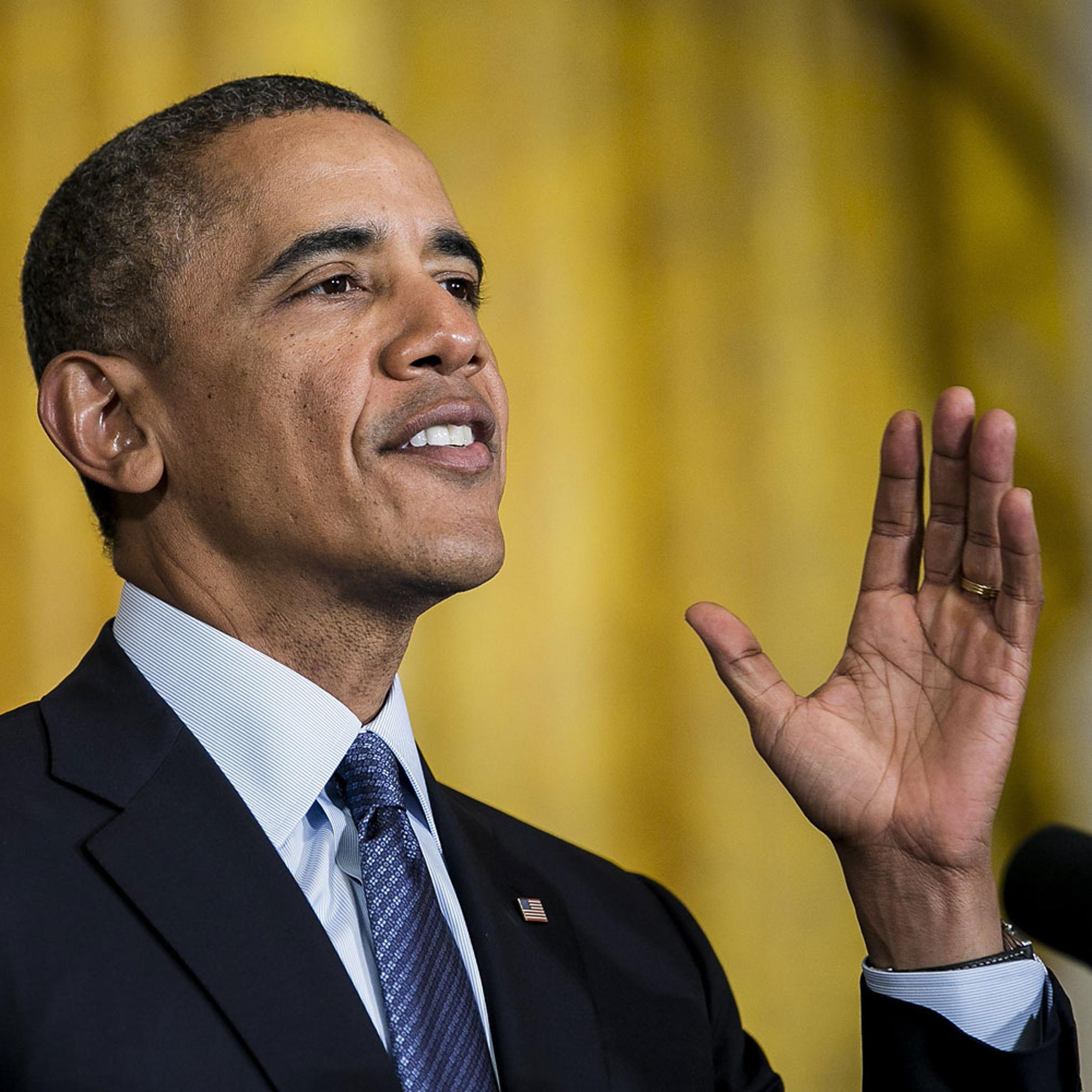 President Barack Obama in Washington, D.C. on March 13, 2014.