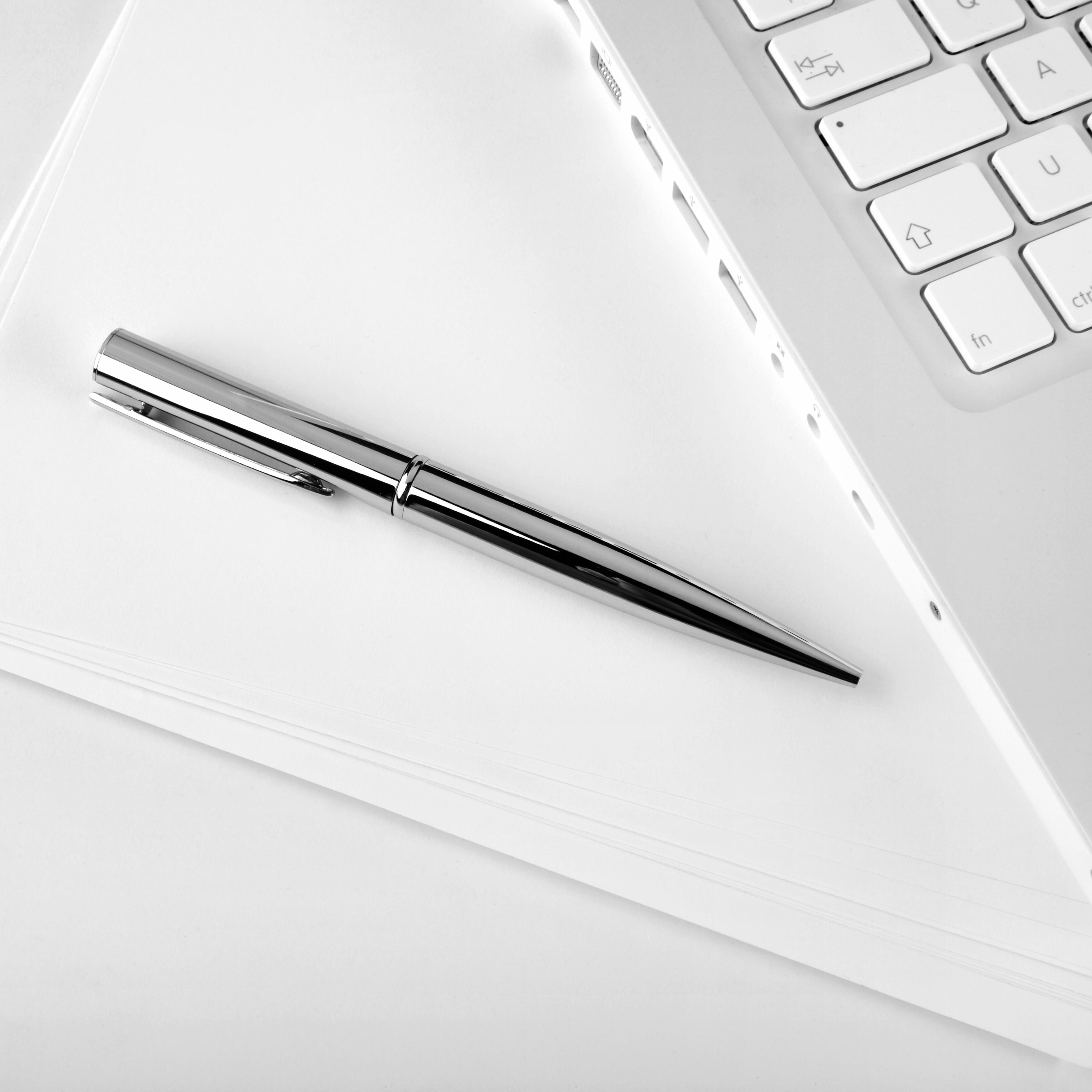 Write with pen and paper or type on computer