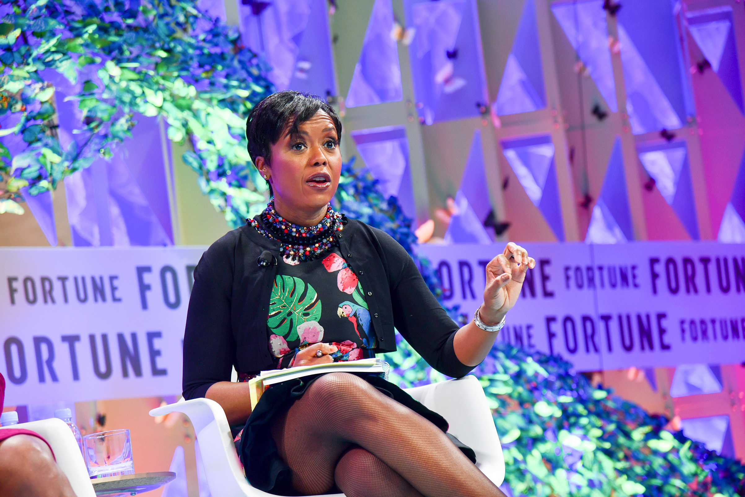 Mellody Hobson onstage at Fortune’s Most Powerful Women Summit