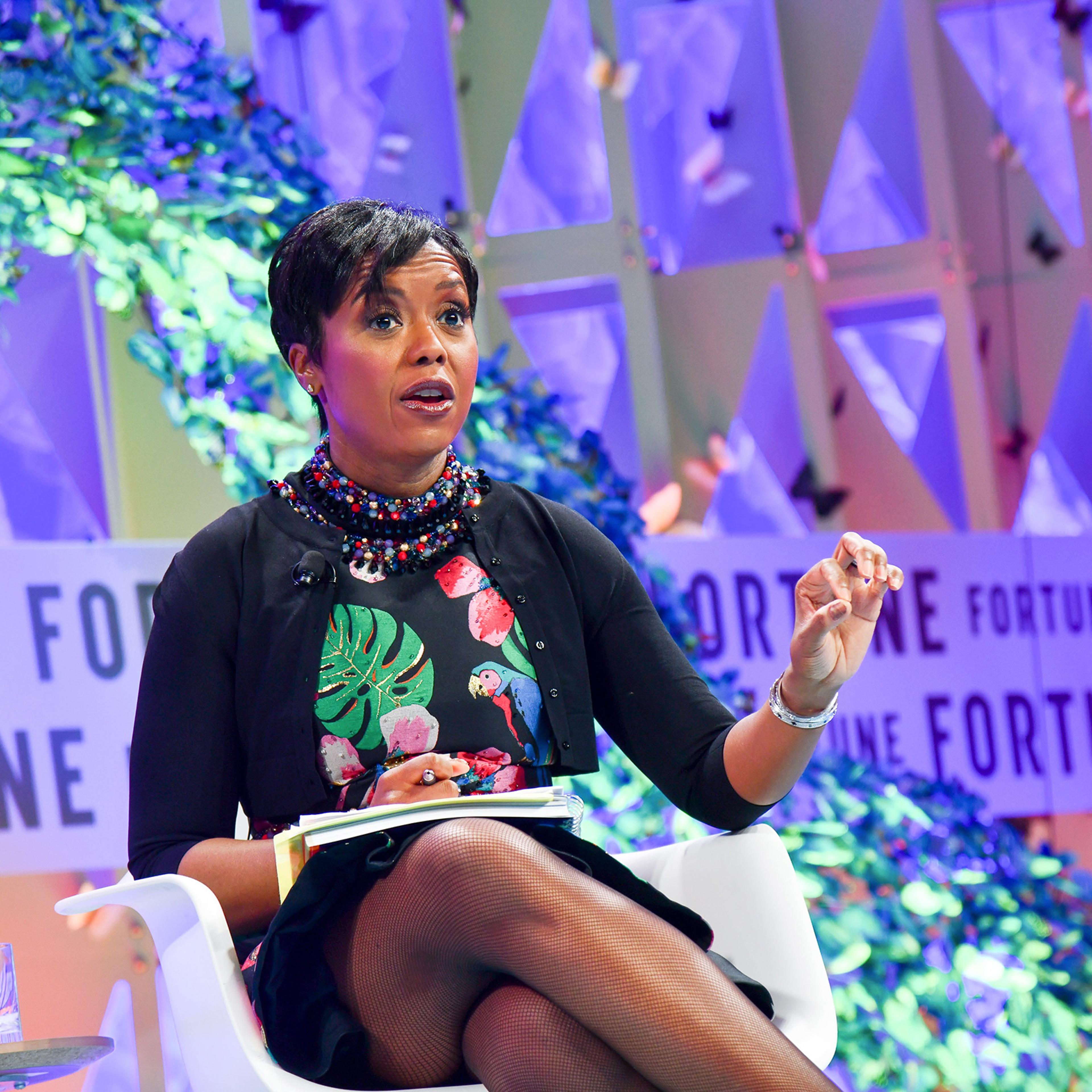 Mellody Hobson onstage at Fortune’s Most Powerful Women Summit