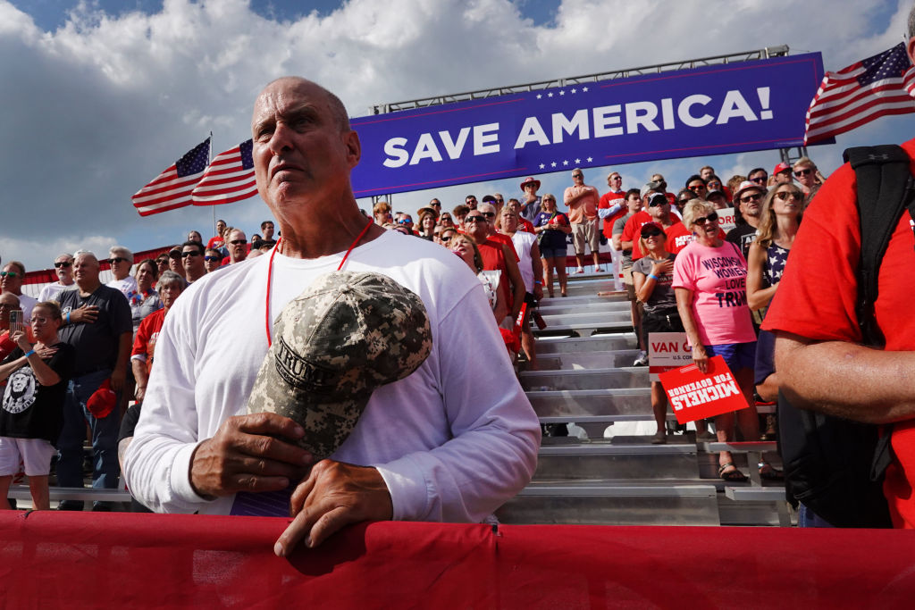 Former President Trump Holds Rally In Support Of Wisconsin Candidates