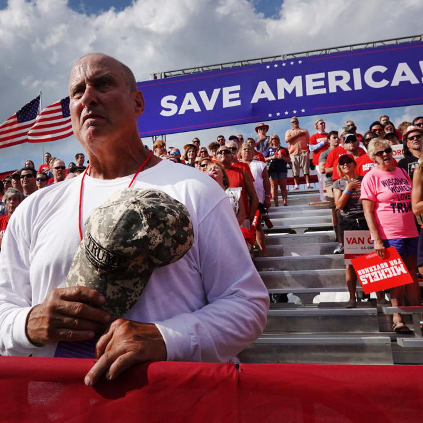 Former President Trump Holds Rally In Support Of Wisconsin Candidates