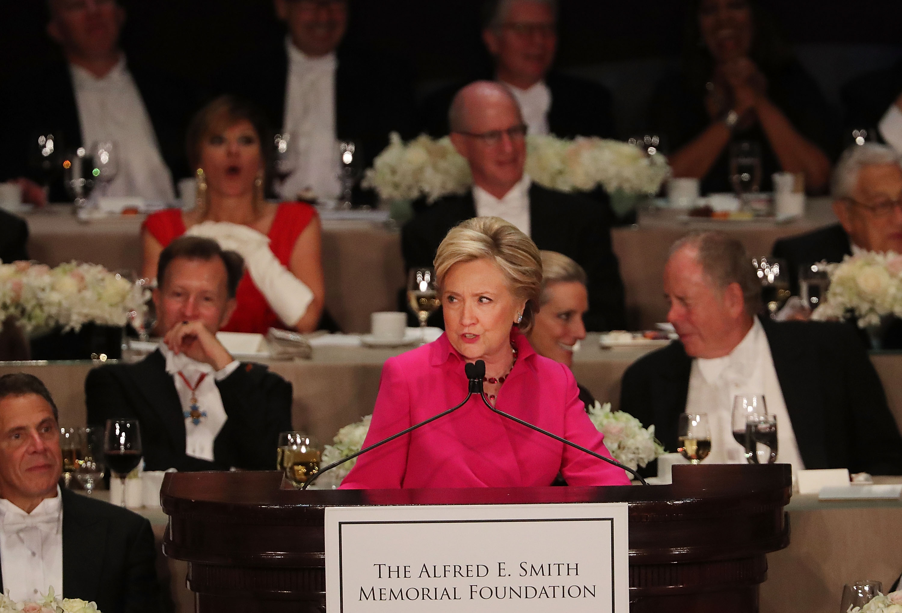 al smith dinner red dress The Al Smith Dinner was incredible. President Trump brought down the house,  reminisced about attending with his father, and spoke of America as the  hope of the world. In the spirit of