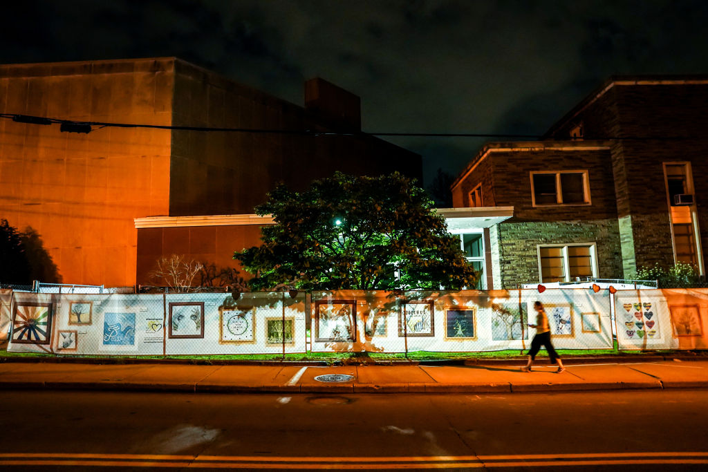 PITTSBURGH, PA - APRIL 21: 
Tree of Life Synagogue is the site