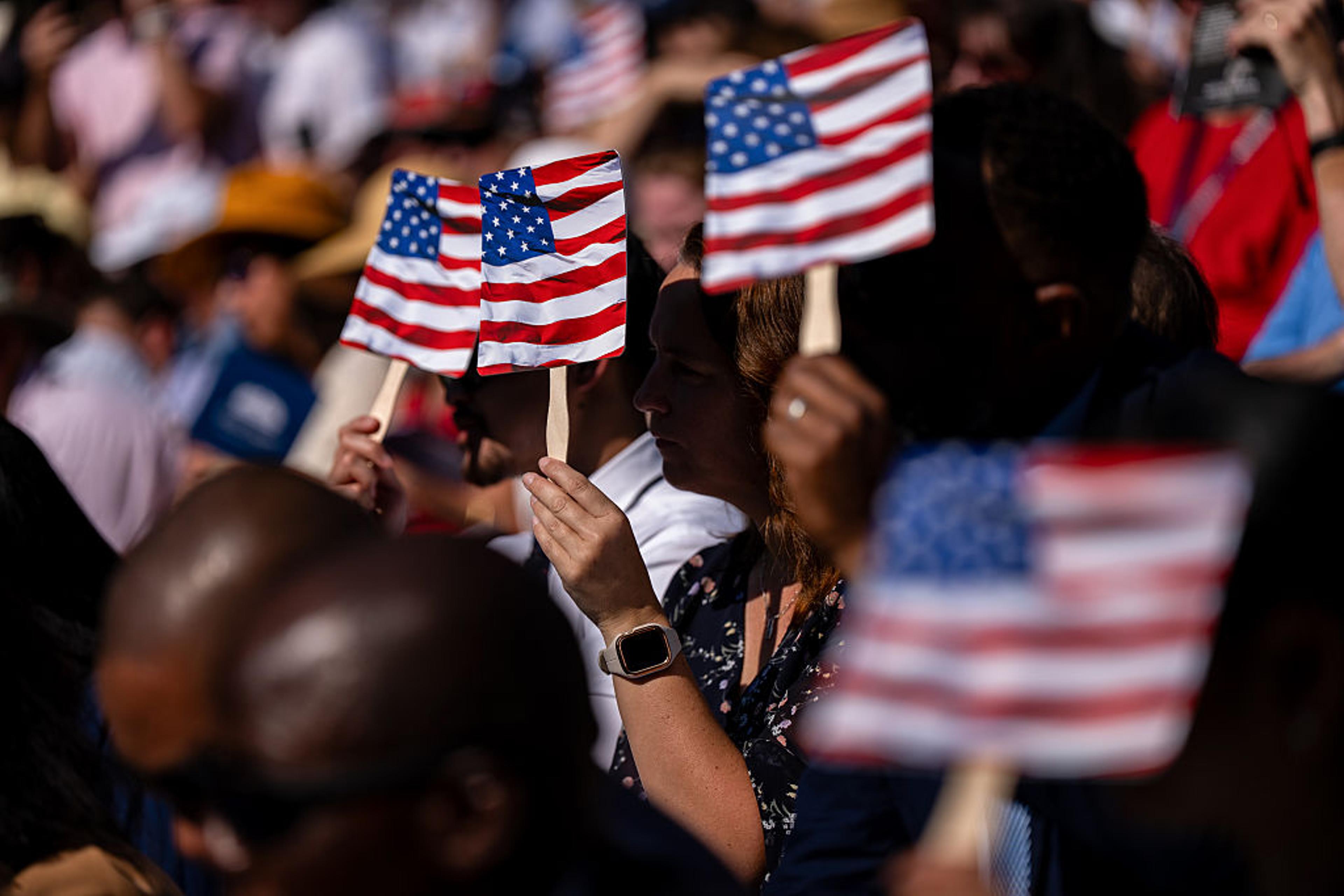 Naturalization Ceremony Held At Mount Vernon Estate
