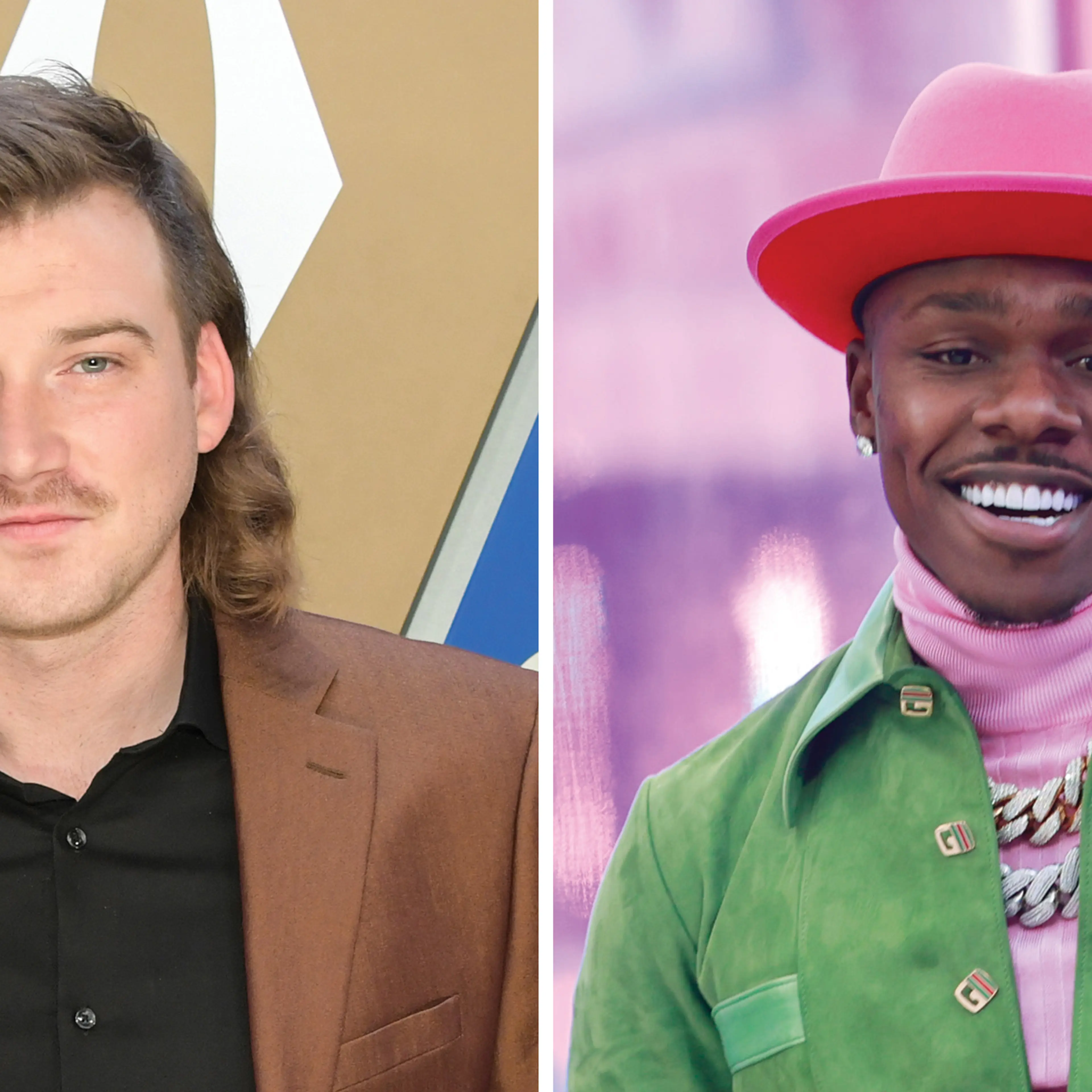 Morgan Wallen and DaBaby.