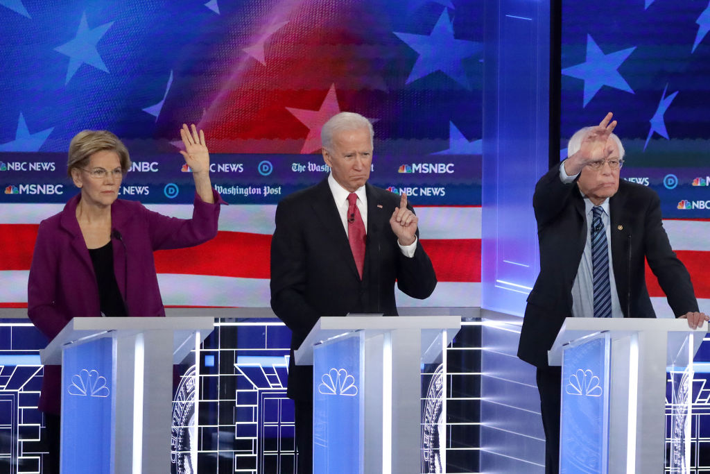 Democratic Presidential Candidates Participate In Debate In Atlanta, Georgia