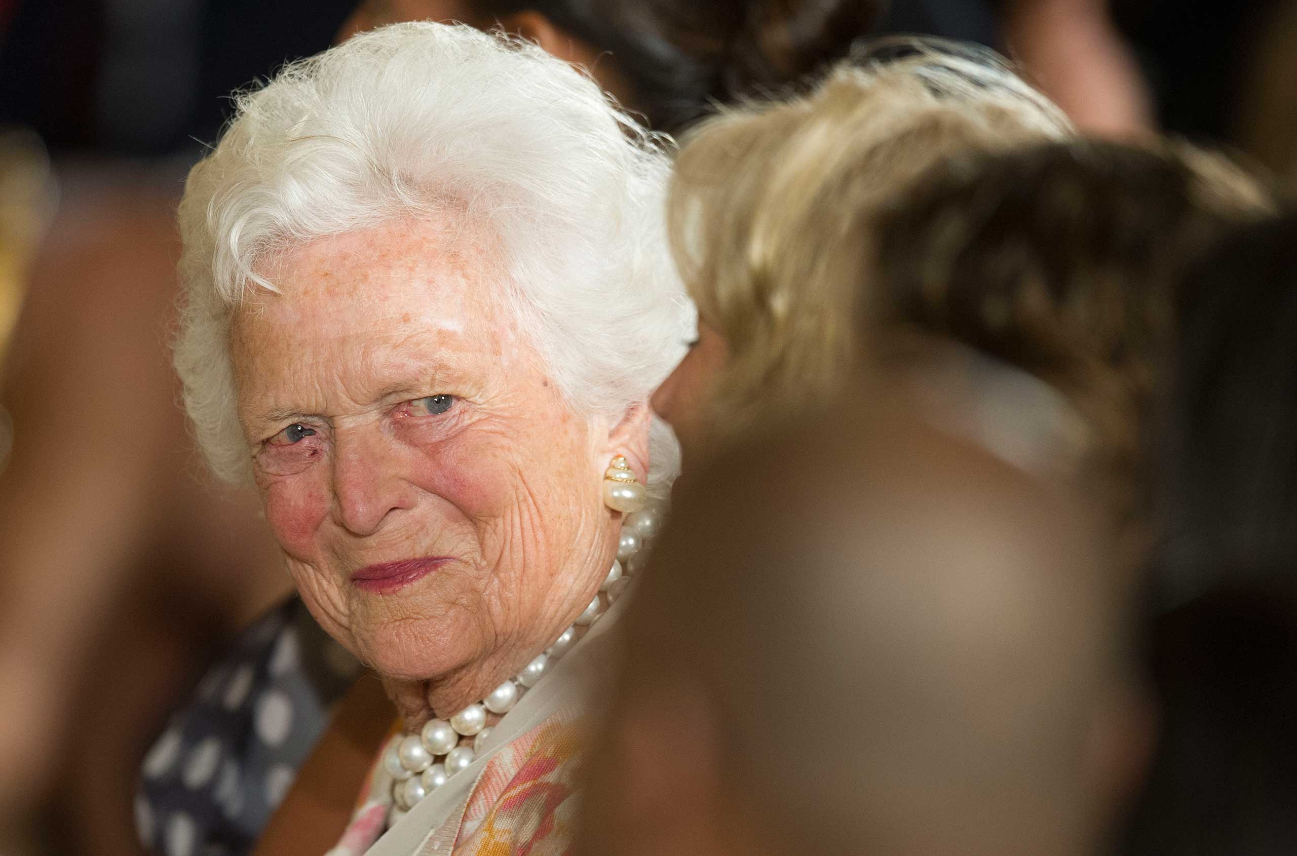 Barbara Bush Former First Lady White House