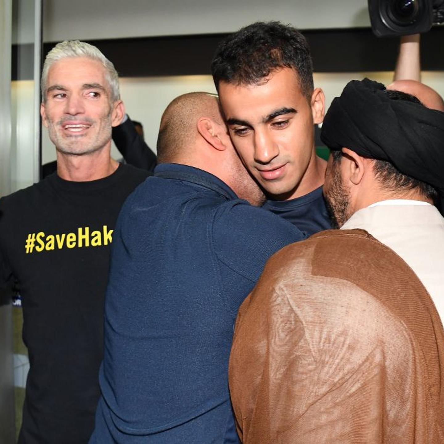 AUSTRALIA-POLITICS-REFUGEE-FOOTBALL