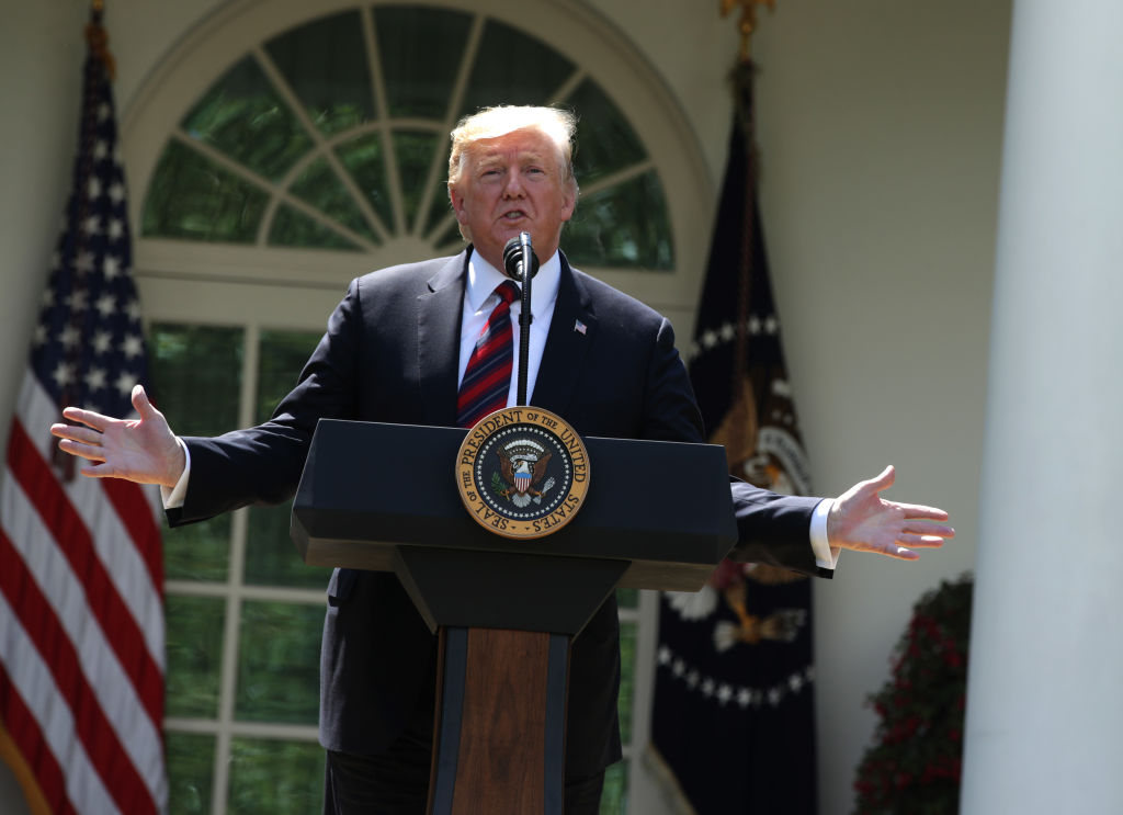 President Donald Trump Delivers Remarks On Modernizing U.S. Immigration