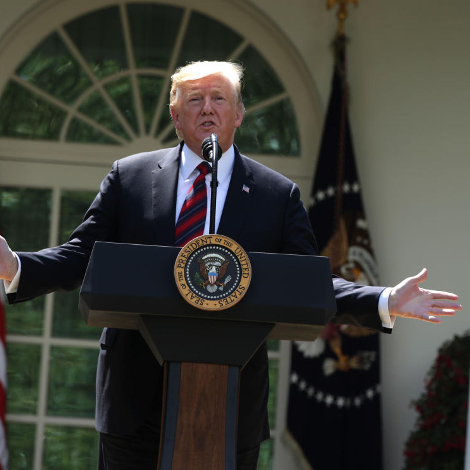 President Donald Trump Delivers Remarks On Modernizing U.S. Immigration